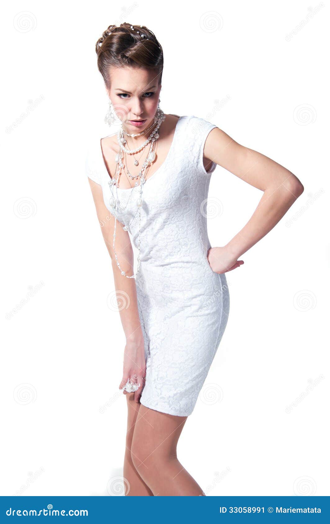 Fashion bride stock image. Image of elegant, caucasian 