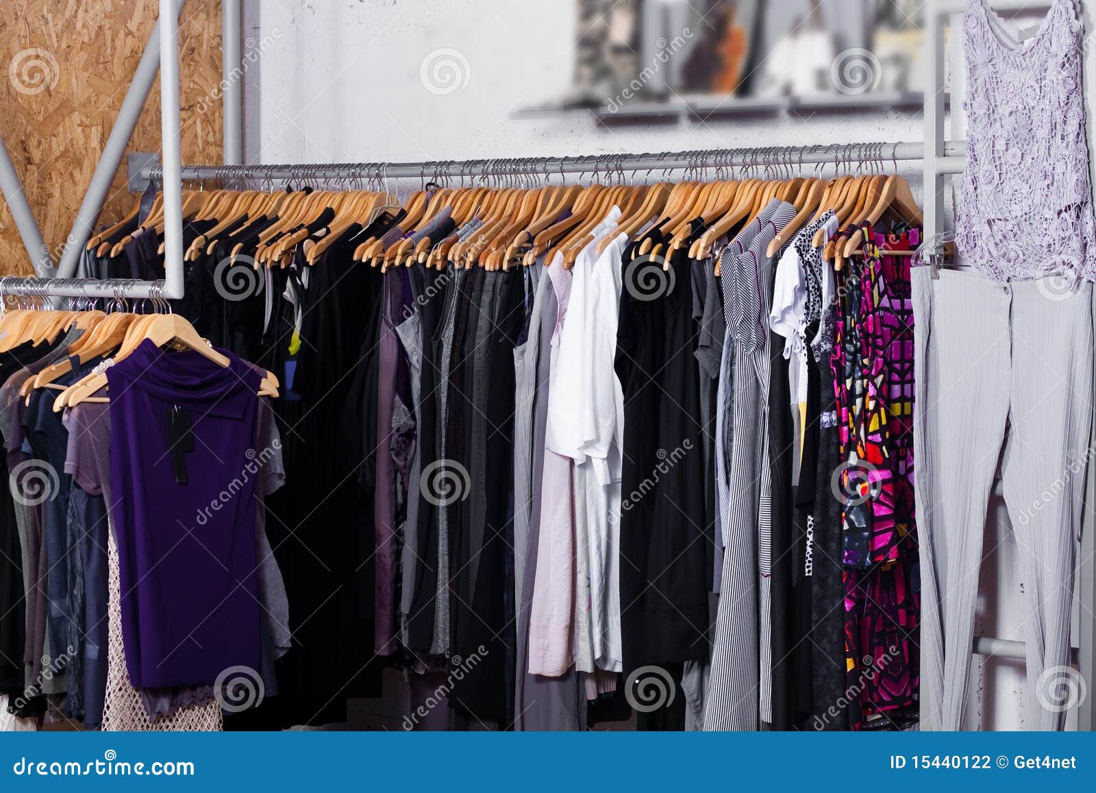 Fashion clothes for sale stock photo. Image of clothes 15440122