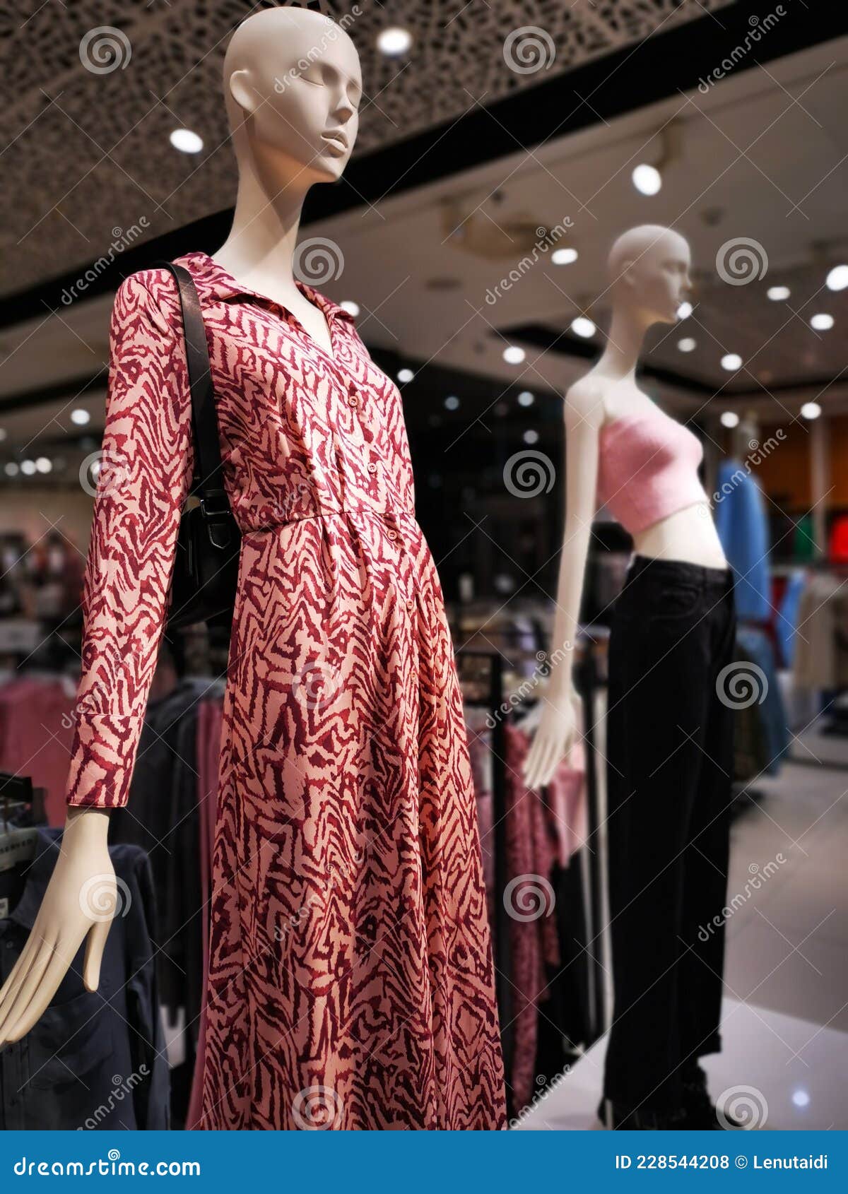 Fashion Dummy Dress And Clothing For Women Stock Photo Image Of Shirt