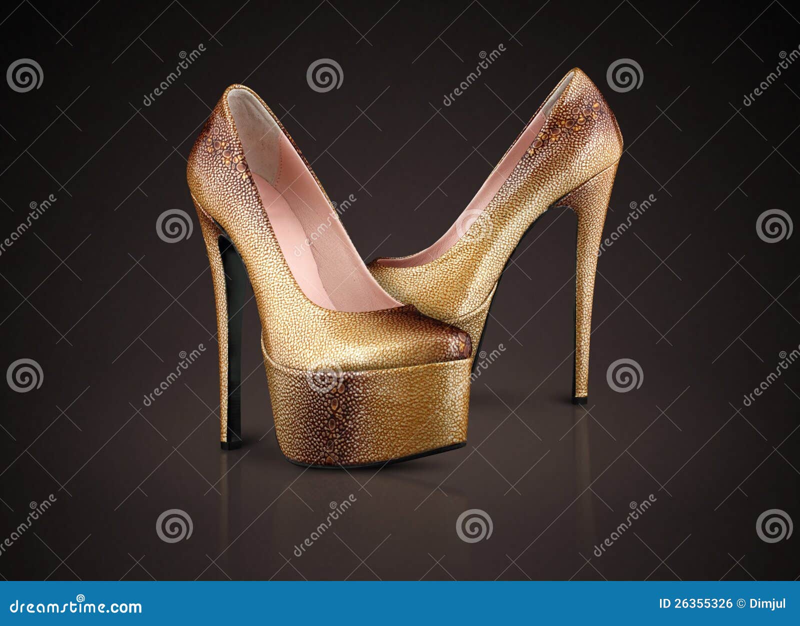 Premium Vector | Boots high heel shoe xmas merry tree gold red gold,  metallic, sparkle, effect, glamour