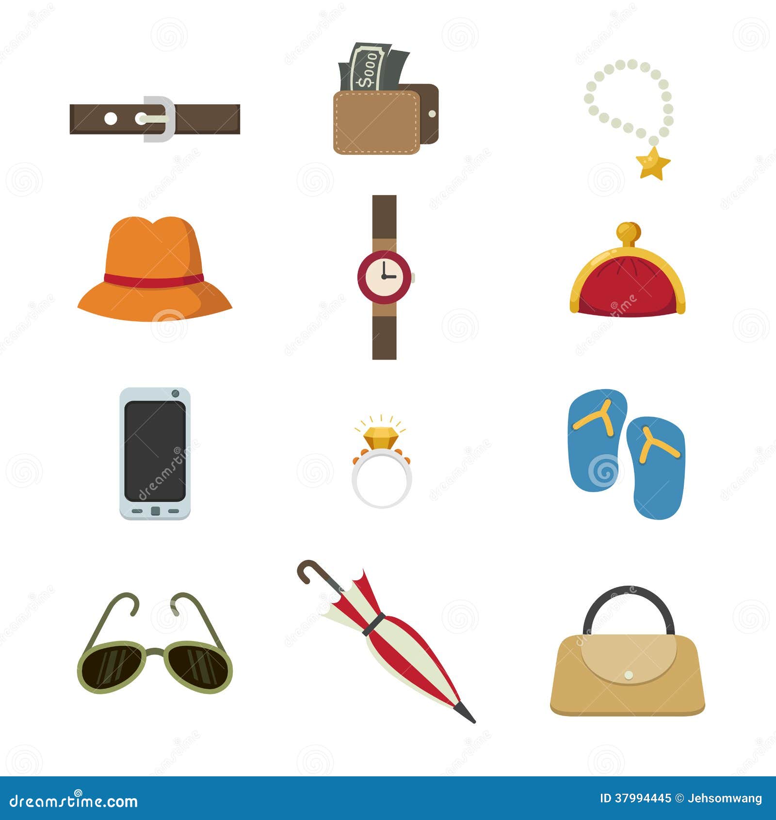 Fashion icons stock vector. Illustration of ring, cutting 37994445