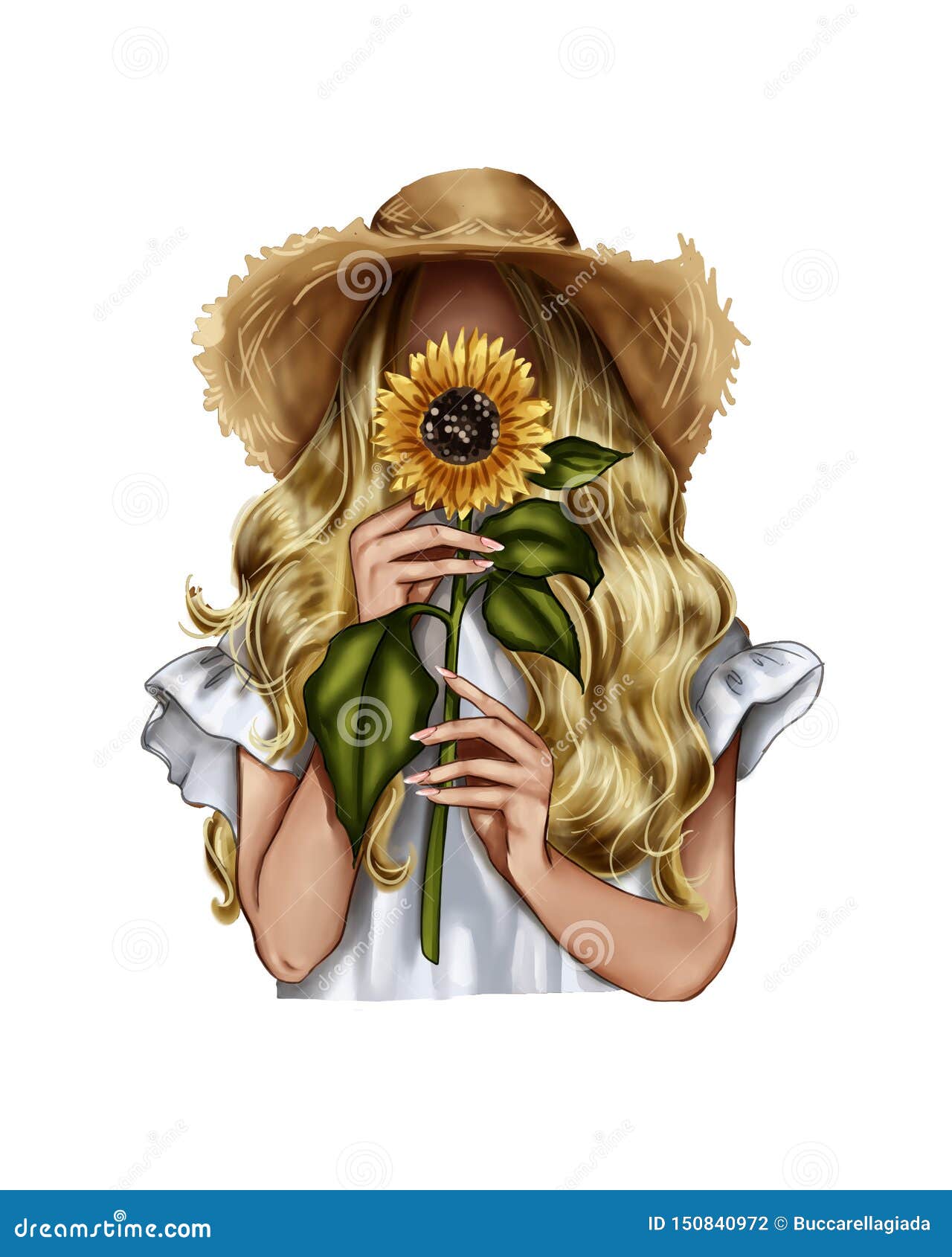 https://thumbs.dreamstime.com/z/fashion-illustration-girl-holding-sunflower-woman-portrait-hand-drawn-portrait-fashion-illustration-girl-holding-sunflower-150840972.jpg