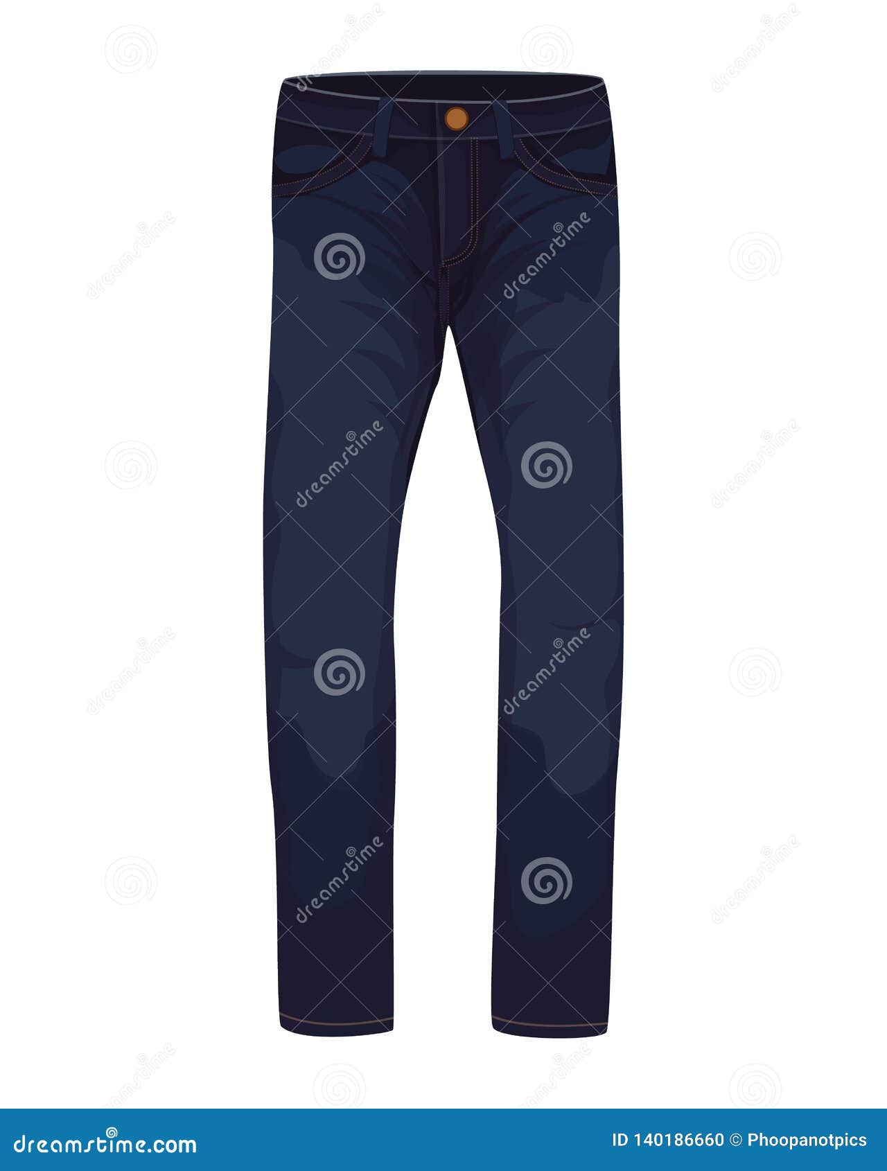 Fashion Jeans Vector Design Stock Vector - Illustration of jeans, shape ...