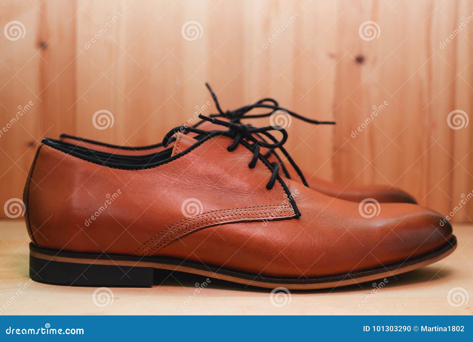 Fashion leather male shoes stock photo. Image of isolated - 101303290