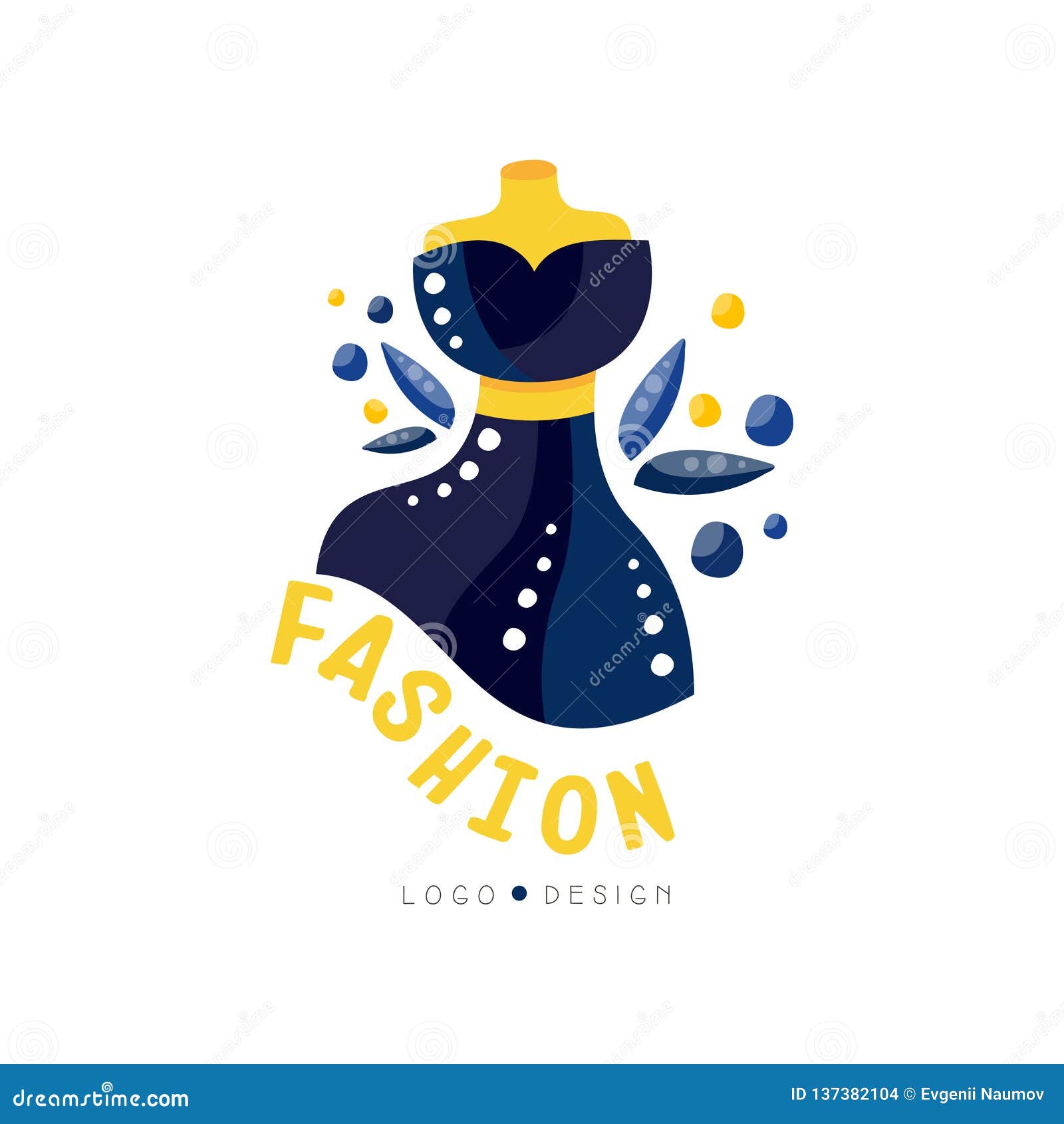 Fashion Logo Design Fashion Clothes Shop Boutique Beauty Salon Dress Store Label Vector Illustration Stock Vector Illustration Of Label Logotype
