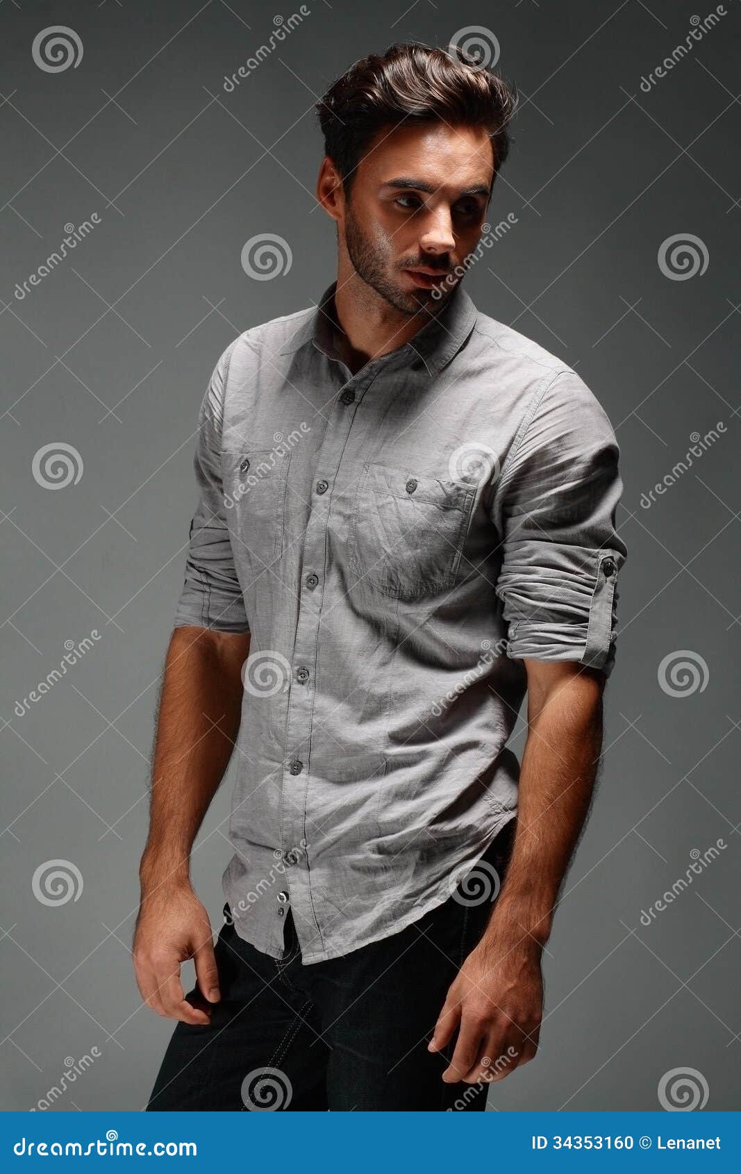 Fashion Male Model Stock Photo - Image: 34353160