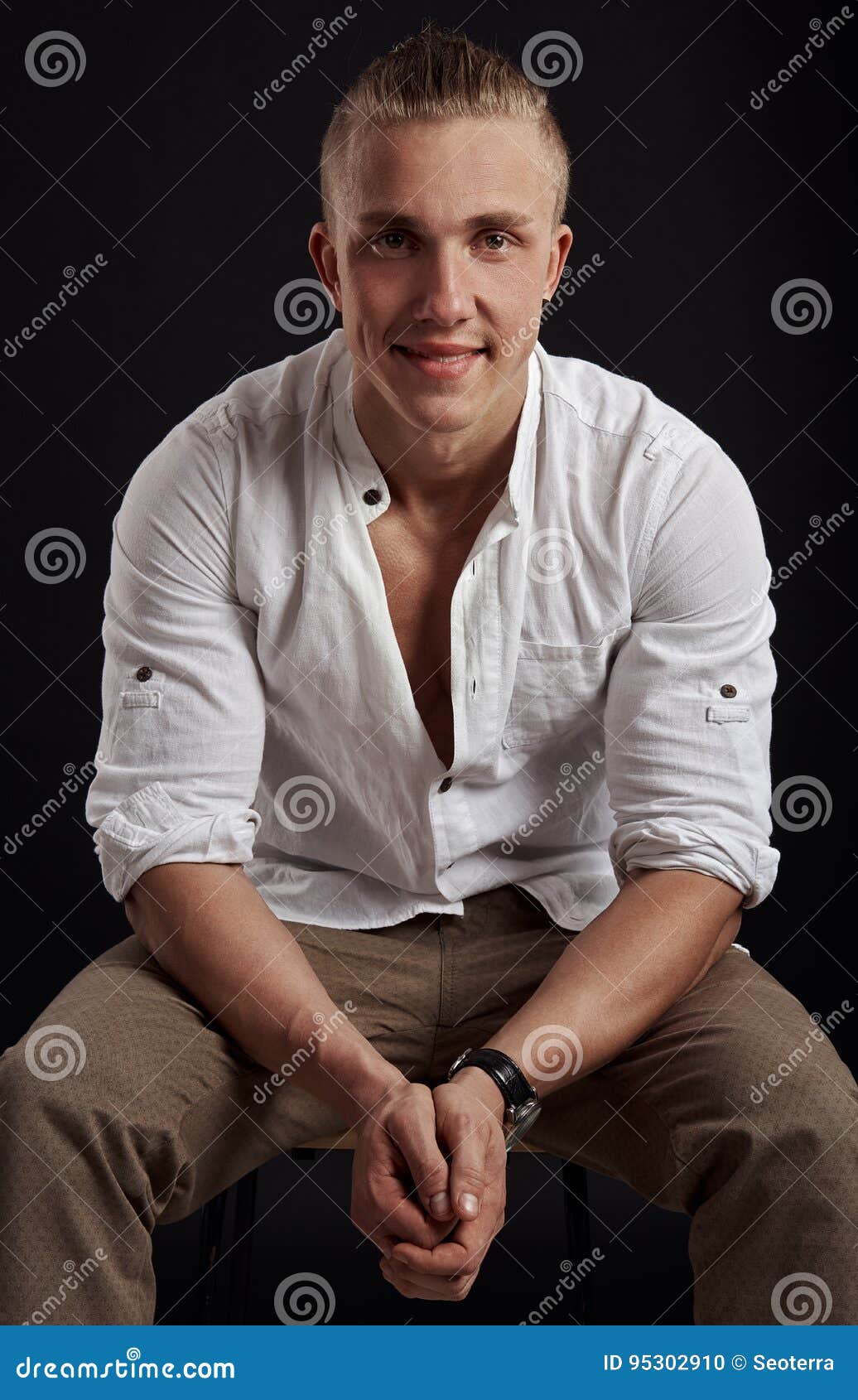 Fashion man stock photo. Image of stylish, black, modern - 95302910