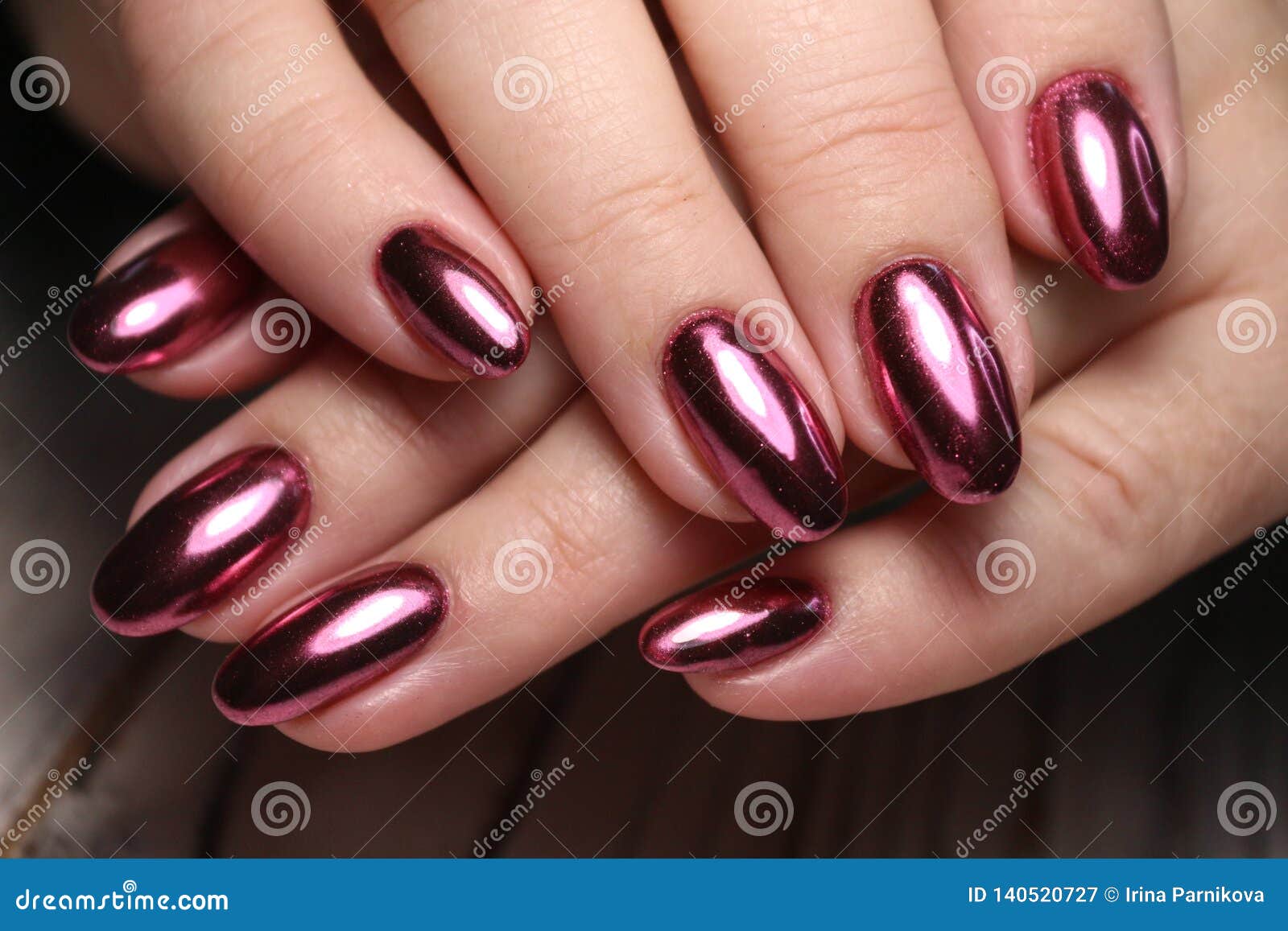 Fashion manicure of nails stock image. Image of fashion - 140520727