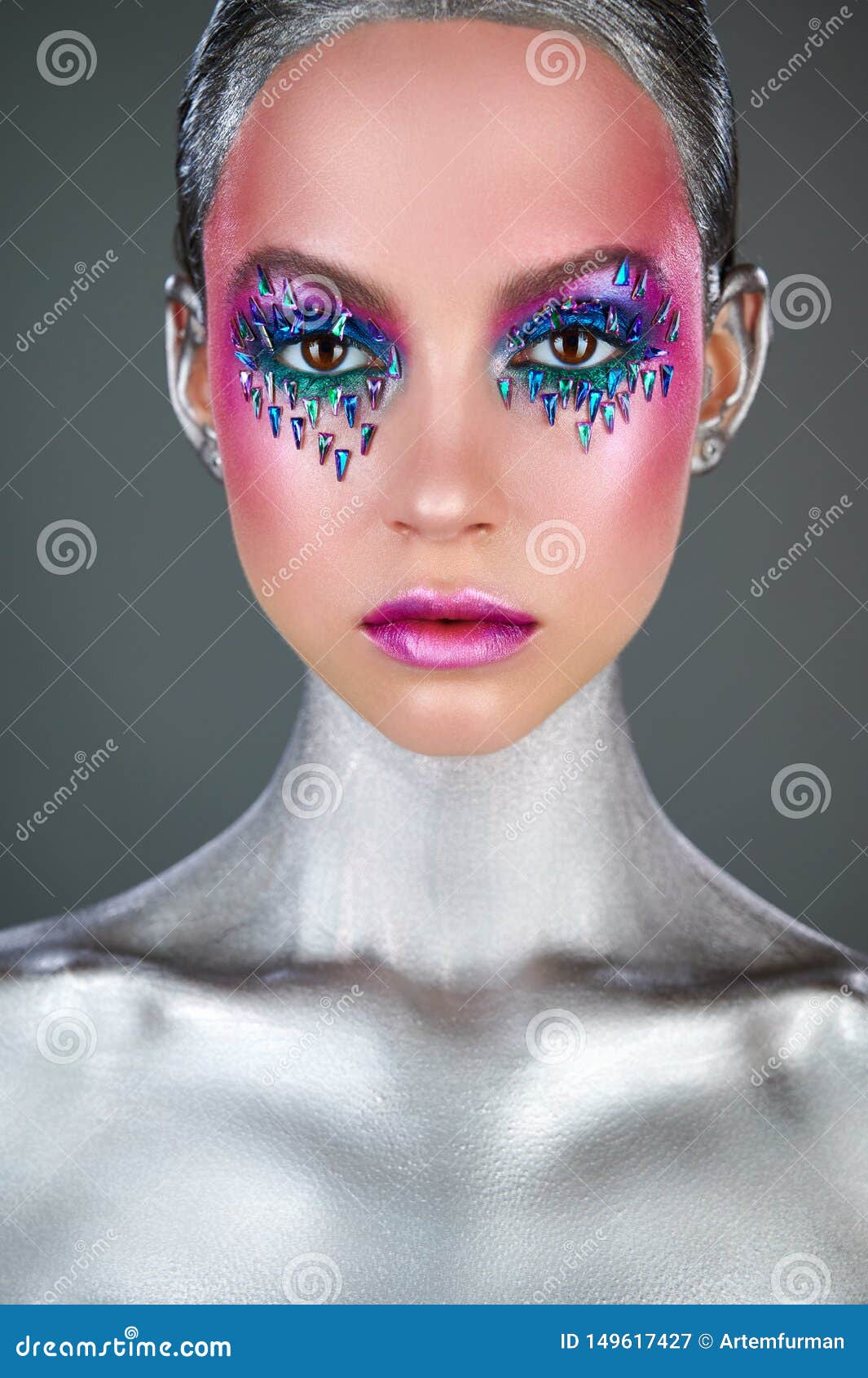 high fashion makeup