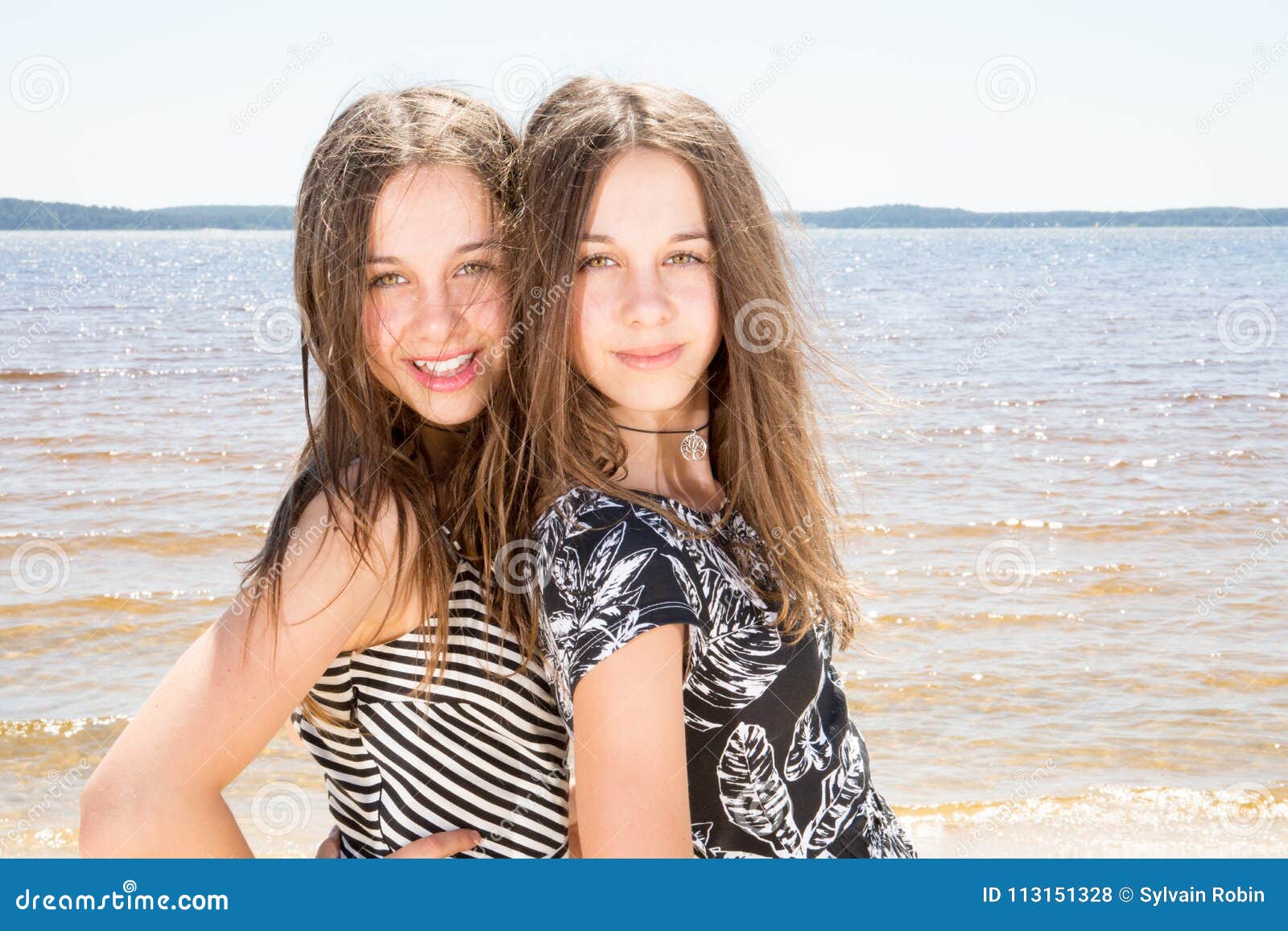 Young Teen Twin Sisters