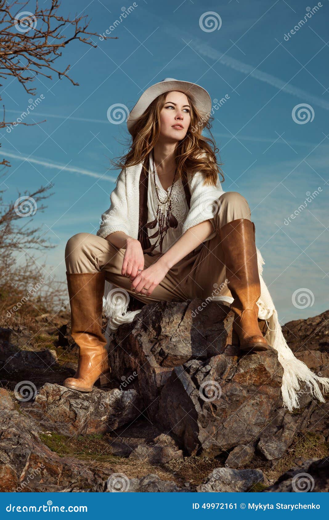 Mountain woman