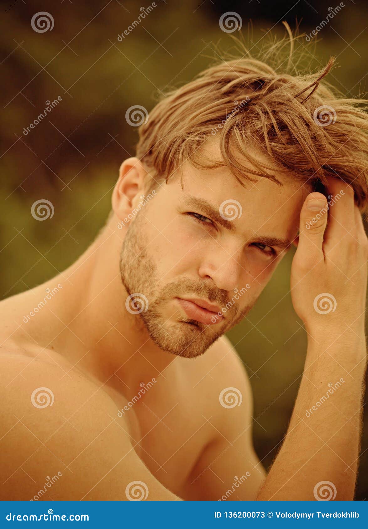 Fashion Portrait Of Man Hair And Skin Care Bearded Man Macho