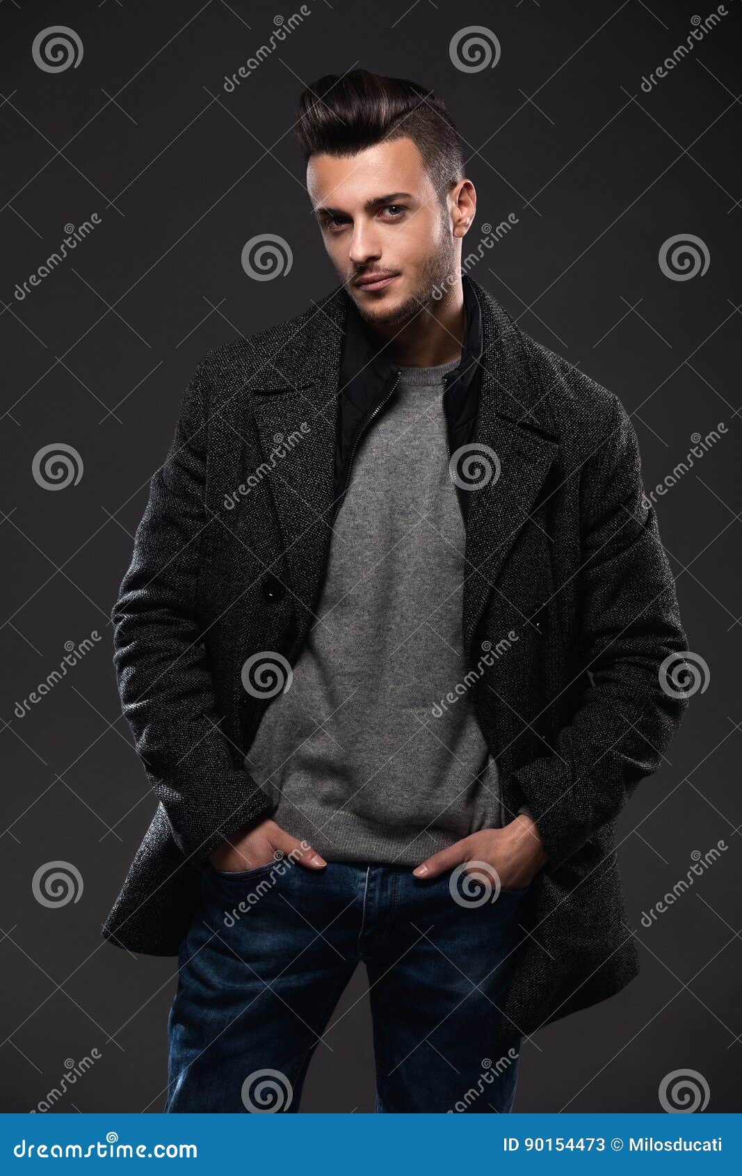 Fashion portrait stock image. Image of portrait, adult - 90154473