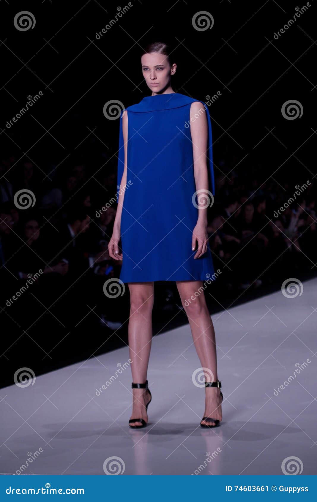 Fashion Show. Woman on Podium. Editorial Photo - Image of mannequin ...