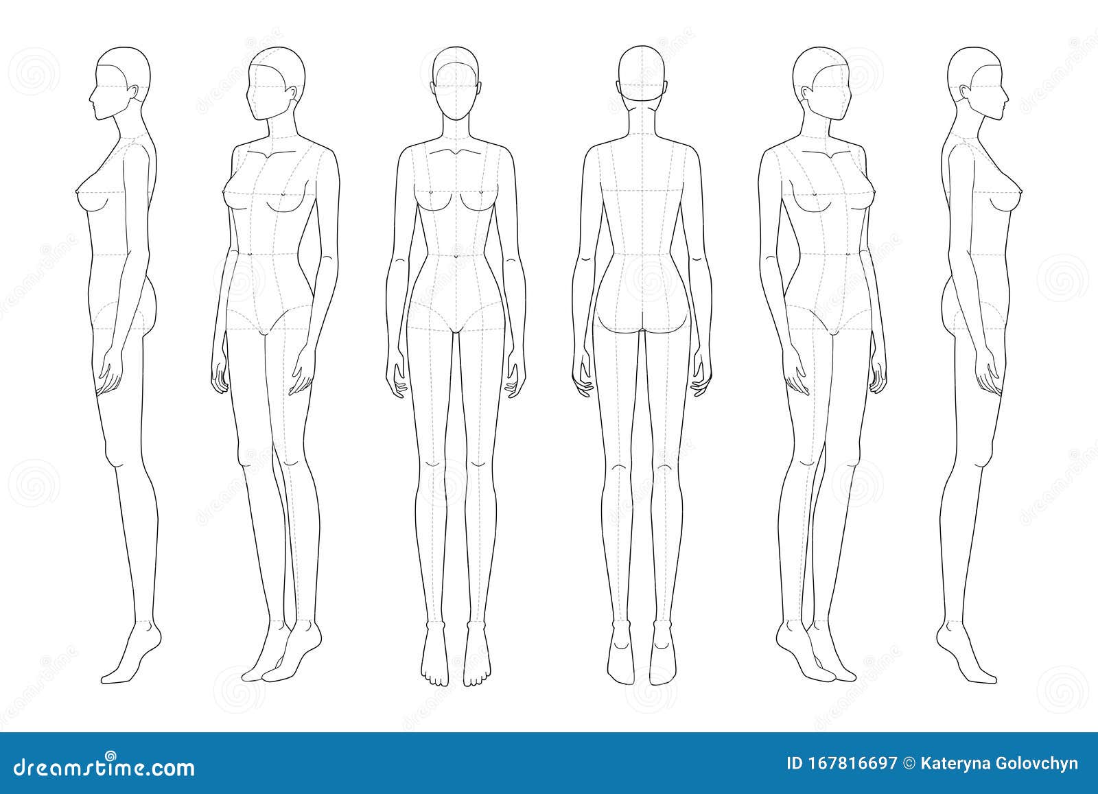 Body Drawing Outline Female