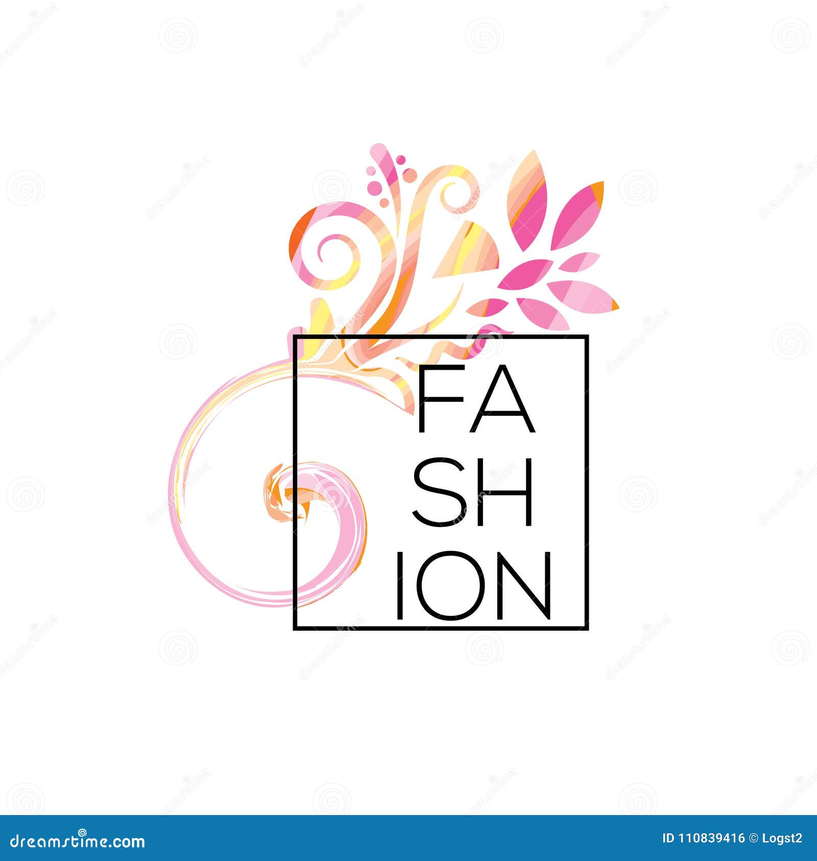 Fashion Vector Logo Design. Stock Vector - Illustration of emblem ...