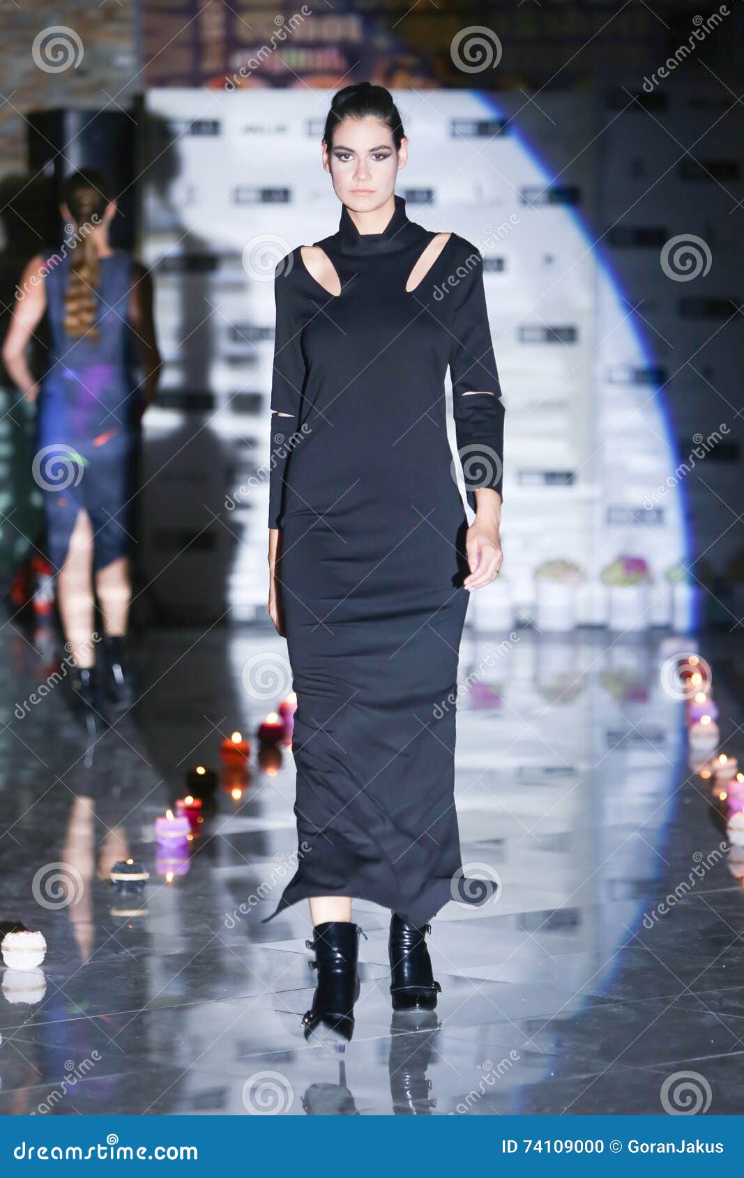 Fashion Week Zagreb : Kata Szegedi, Zagreb, Croatia. Editorial Image ...