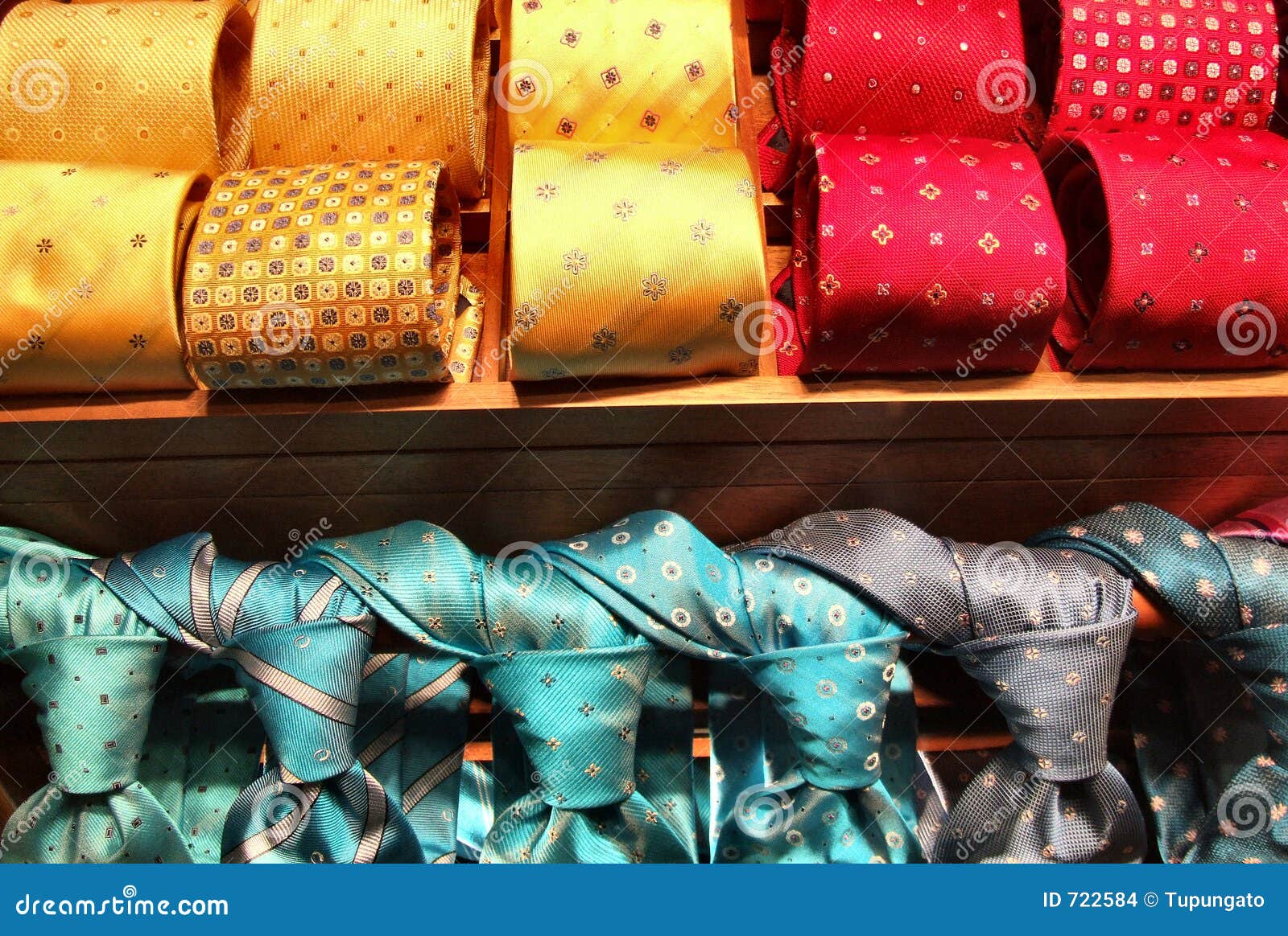 Fashionable tie shop stock photo. Image of outlet, select 722584