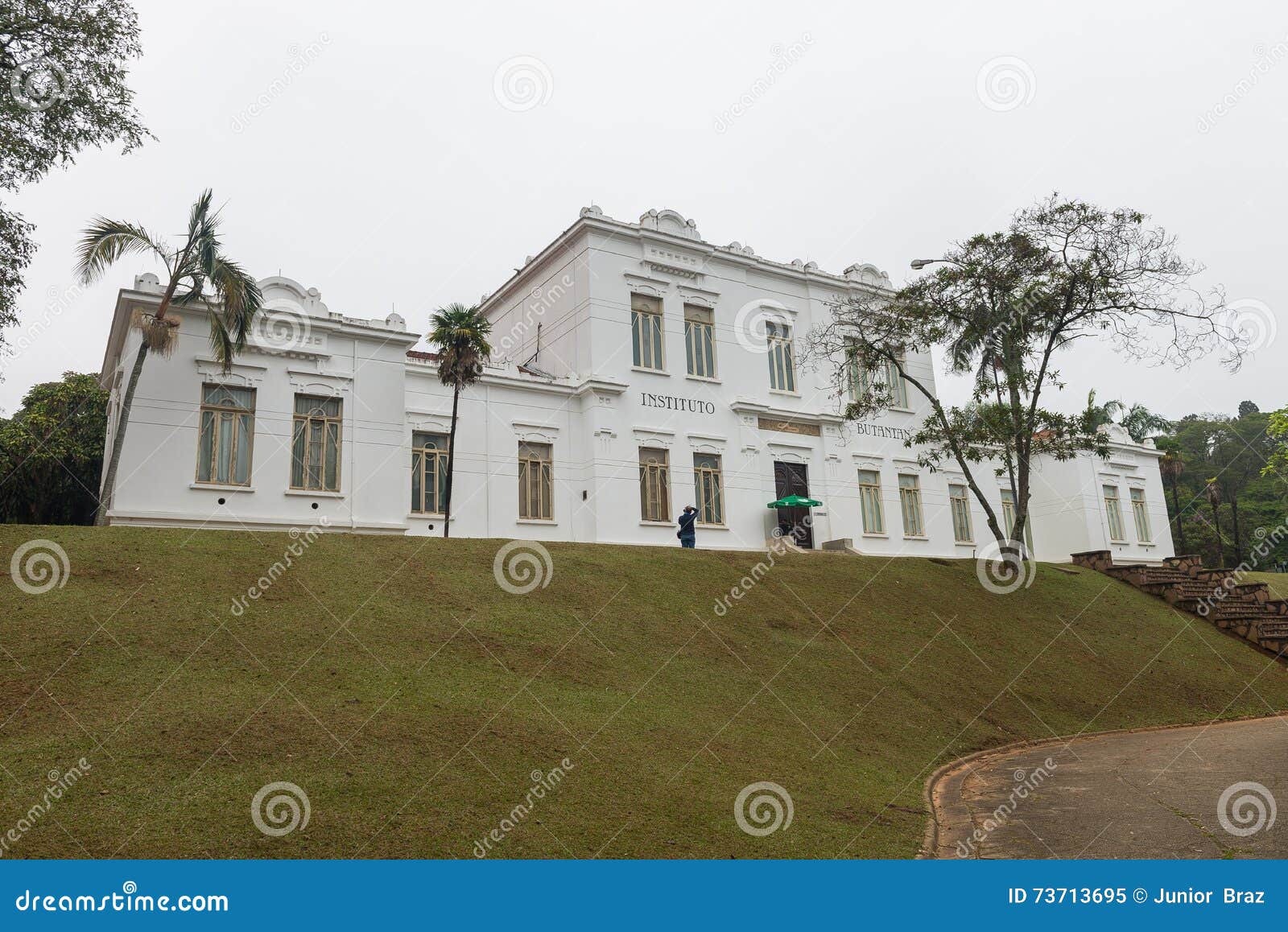 Fassade Von Vital Brazil Building In Butantan-Institut ...