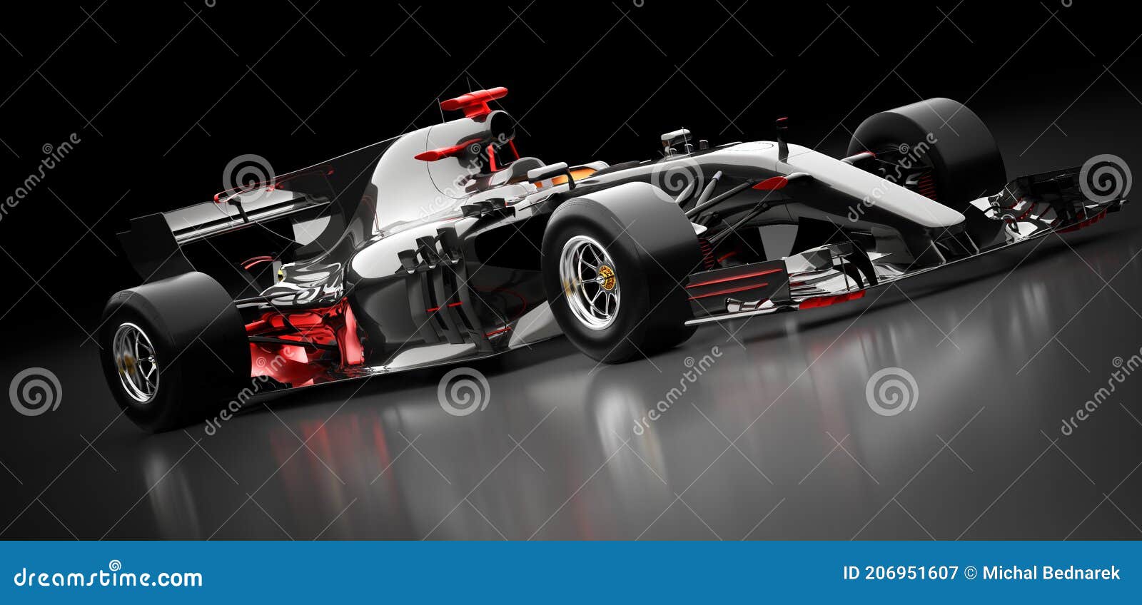 Fast F1 Car. Formula One Racing Sportscar Stock Illustration - Illustration  of formula, speed: 206951607