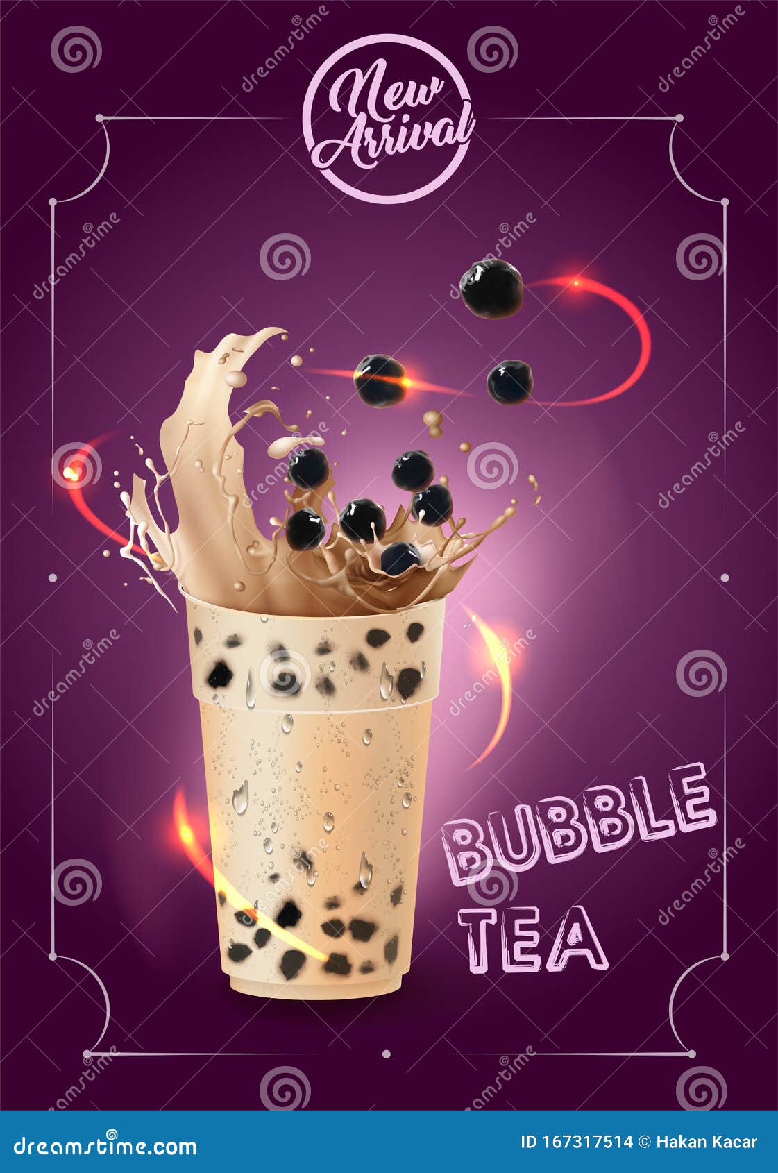 Bubble Milk Tea, Pearl Milk Tea , Different Sorts Of Boba. Yummy Drinks