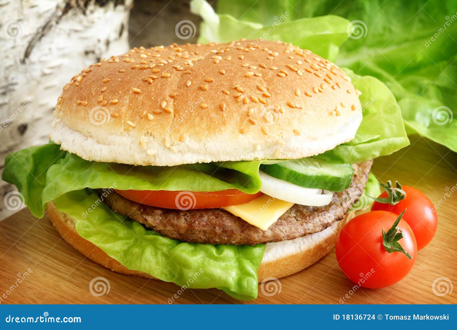 fast food burger