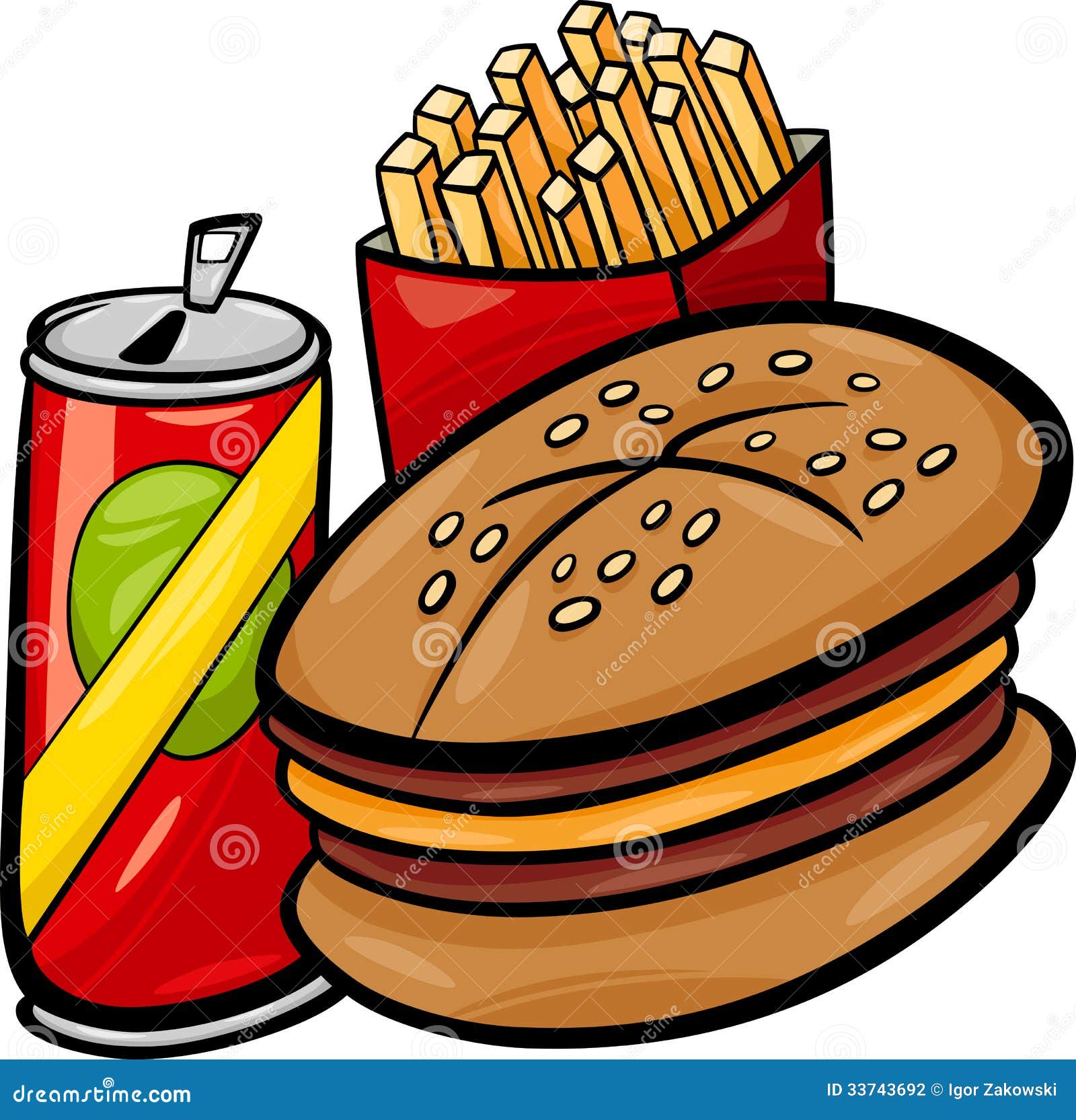 Fast food cartoon clip art stock vector. Illustration of hamburger - 33743692 Fast food cartoon clip art stock vector. Illustration of hamburger - 33743692