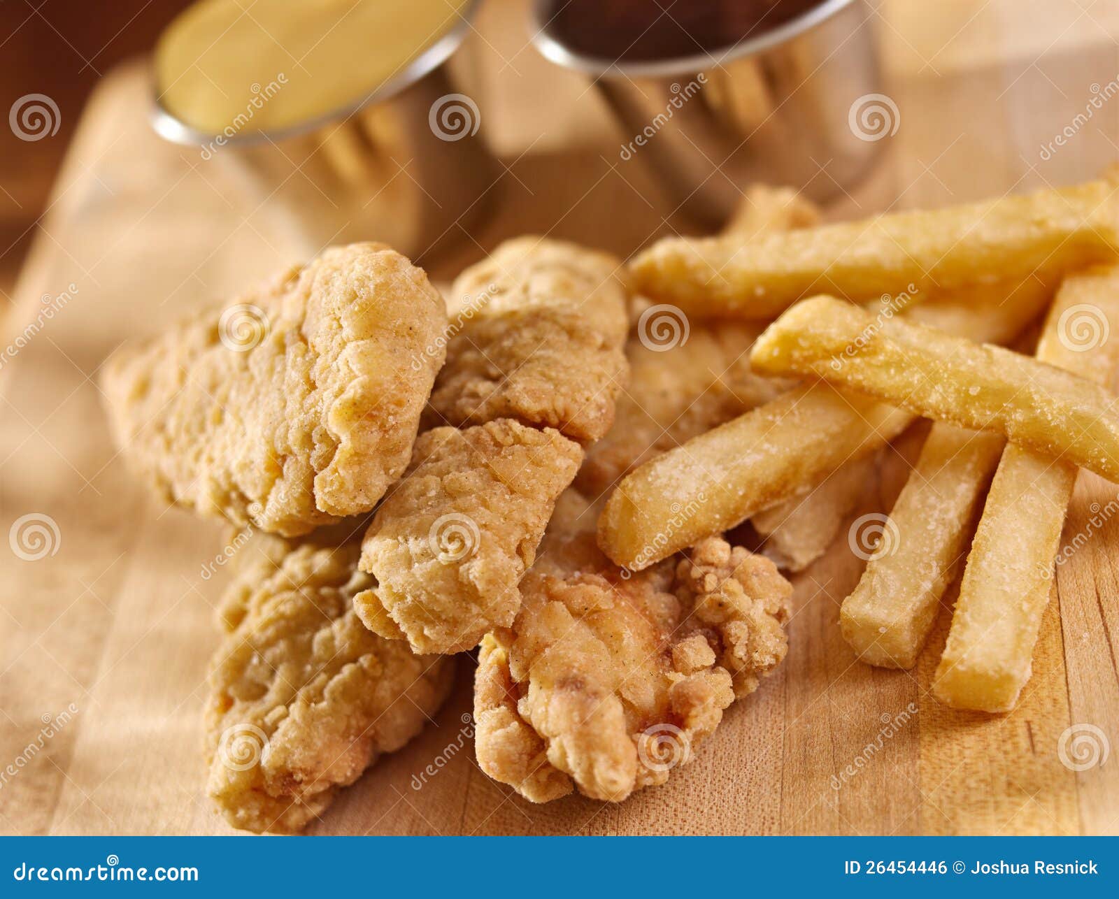 Fast Food Fried Chicken Strips Close Up Stock Photo Image of fast