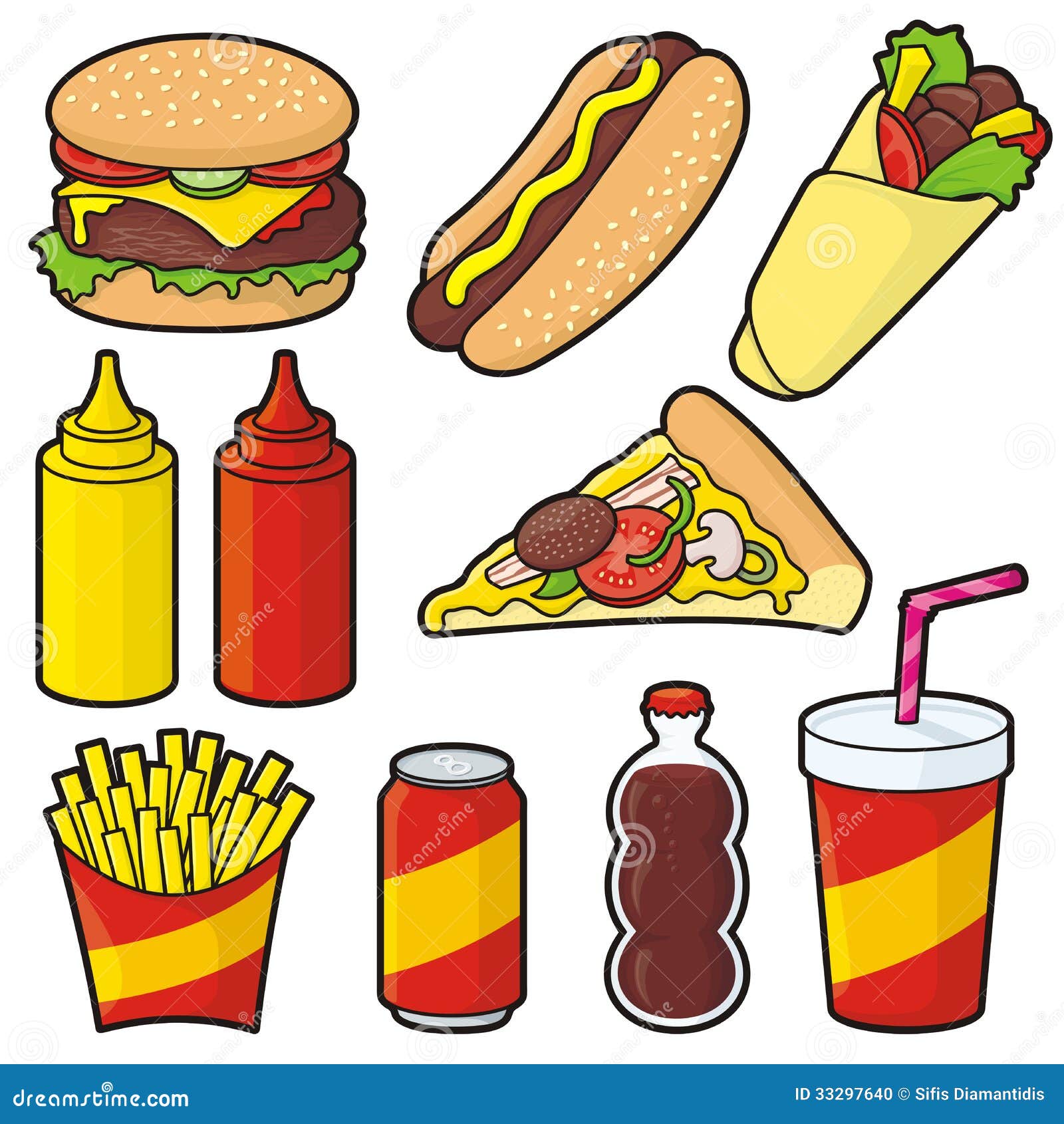 clipart pictures of junk food - photo #17