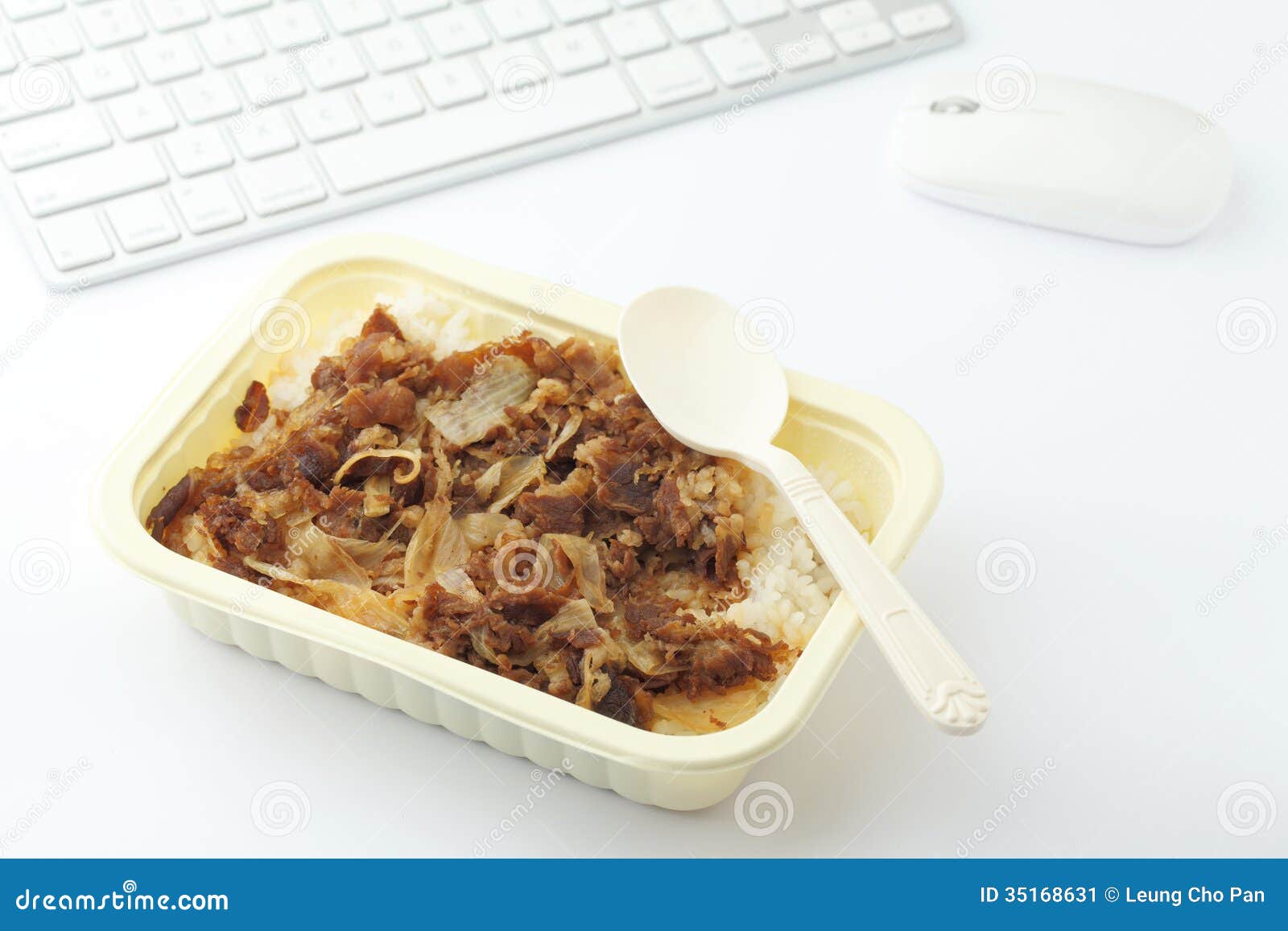 Fast food lunch at office stock image. Image of busy 35168631