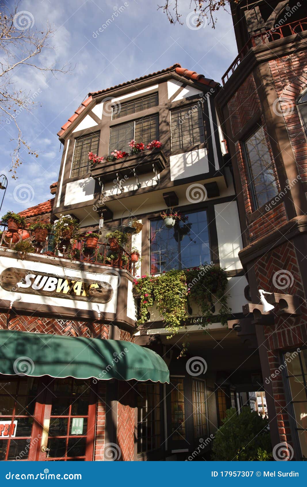 Fast Food Solvang California Editorial Photography - Image of subway