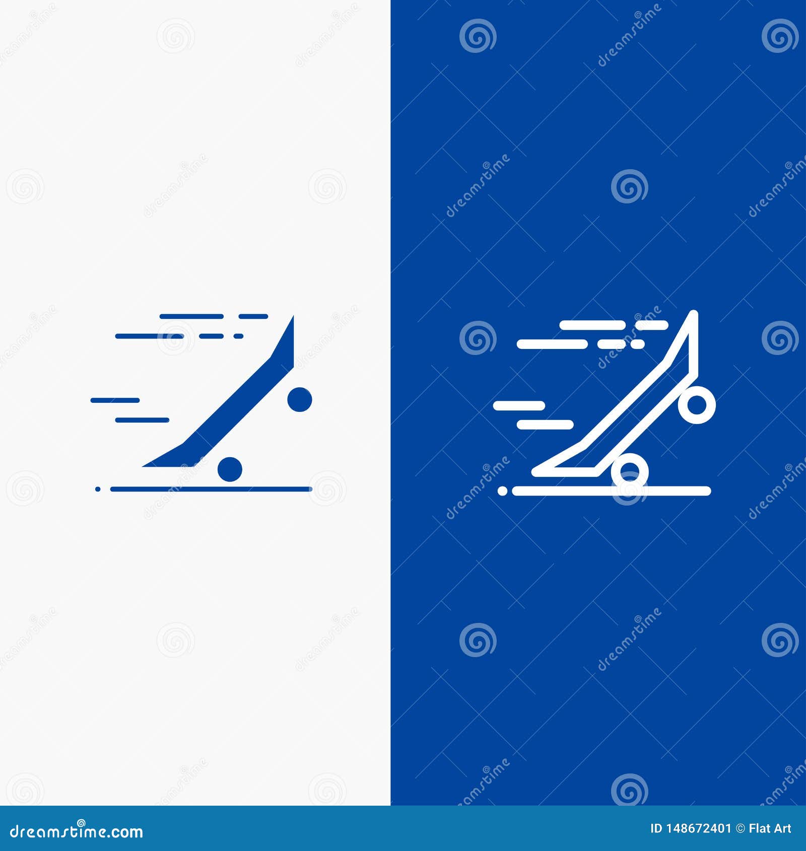 Fast, Ride, Riding, Skateboard, Skateboard Line and Glyph Solid Icon