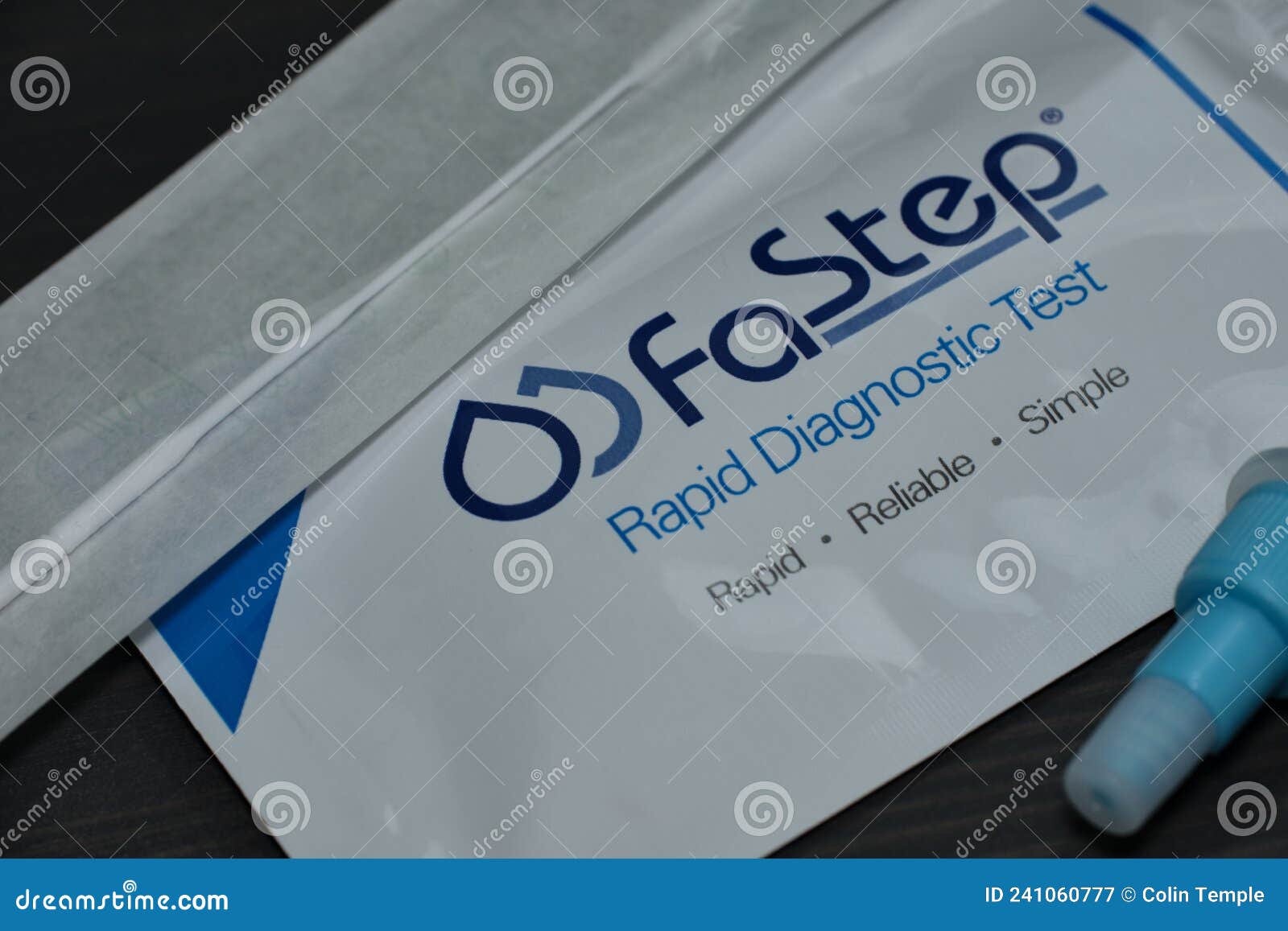 FaStep COVID19 Antigen Testing Kit Editorial Photography Image of