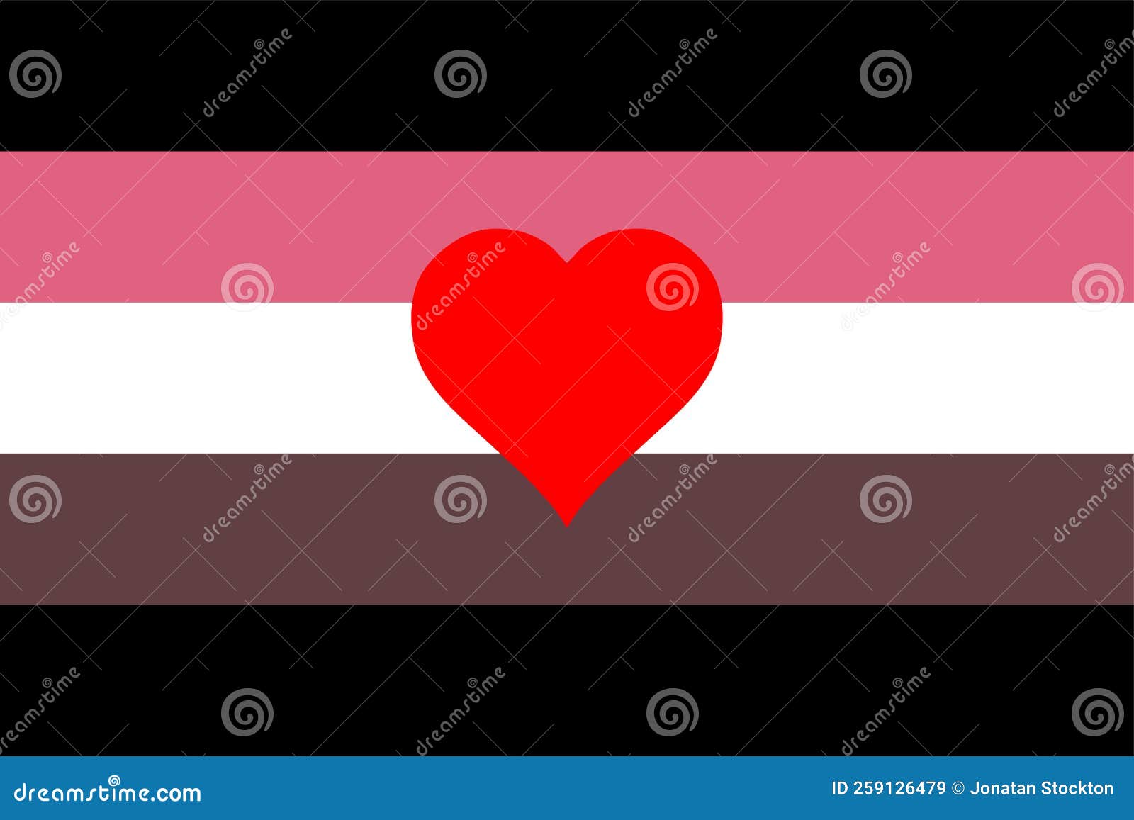 Fat Fetish Flag Pride Vector Illustration Isolated pic