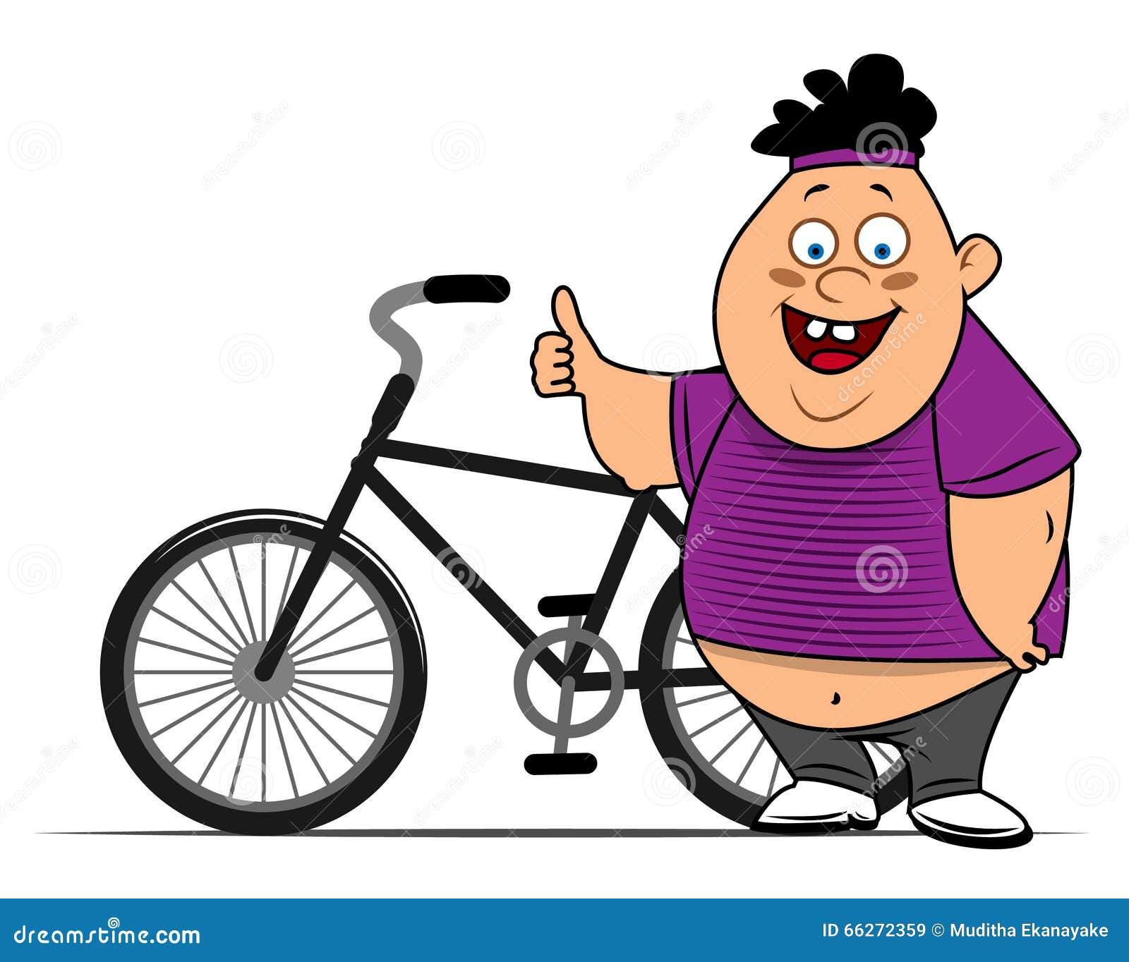 clip art fat guy on bike - photo #19