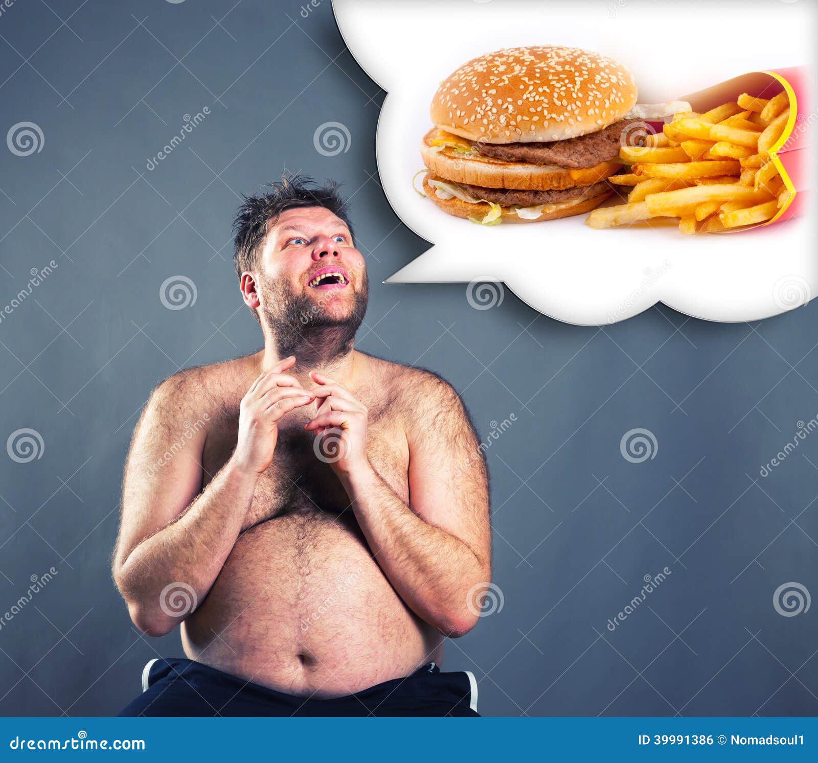 fat-funny-man-dreaming-hamburger-isolate