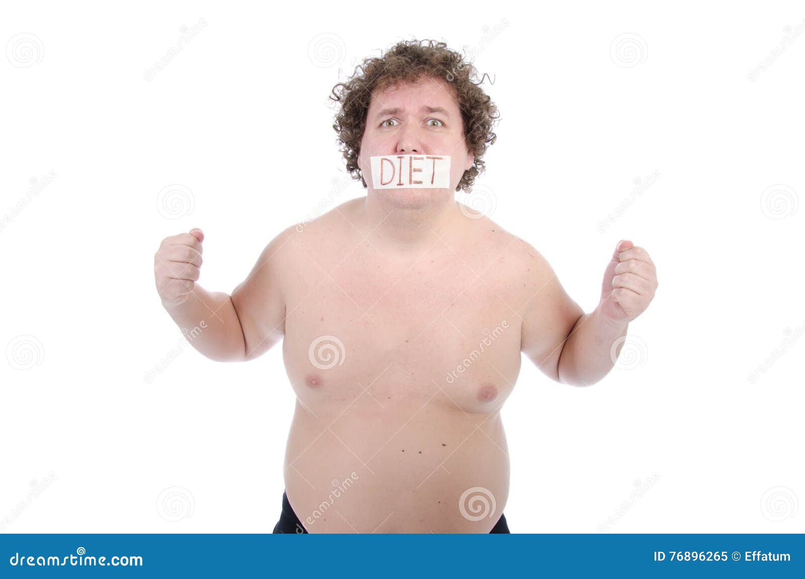 Funny Obese Naked Adult