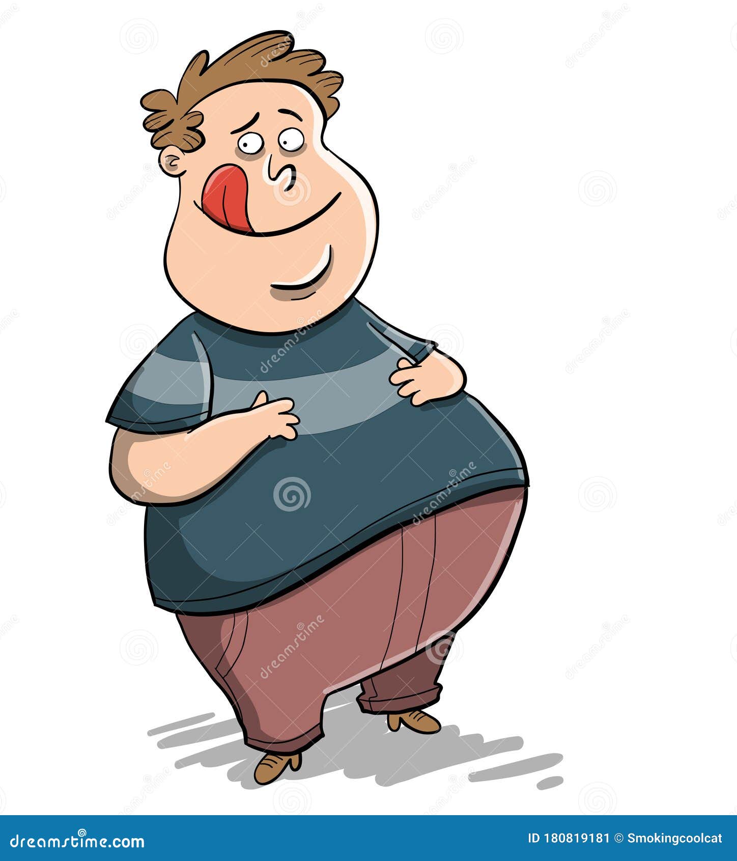 Fat Hungry Guy Getting Ready To Eat Stock Vector - Illustration of hungry, body: 180819181 Fat Hungry Guy Getting Ready To Eat Stock Vector - Illustration of hungry, body: 180819181