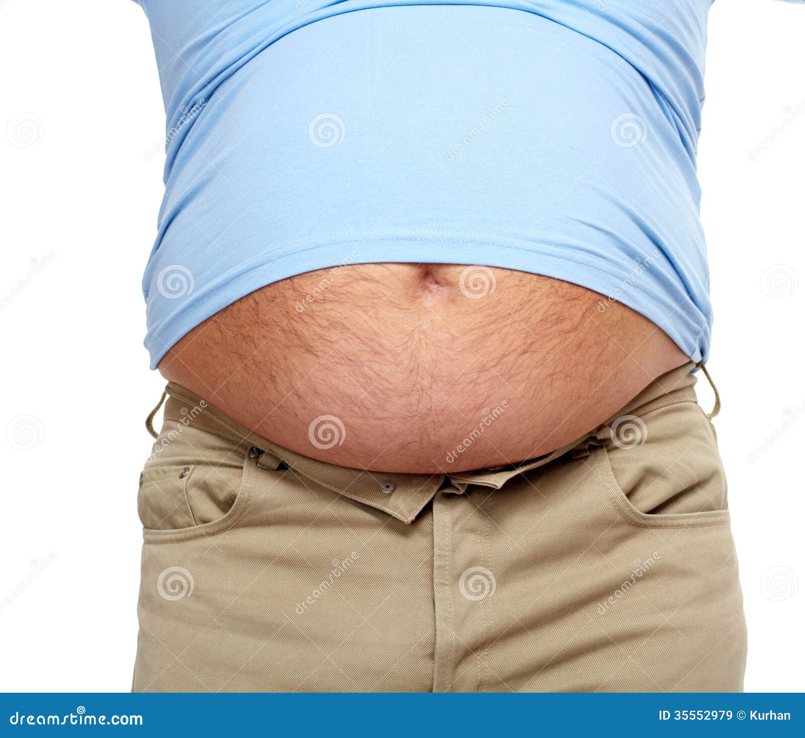 Fat man with a big belly. stock image. Image of lifestyle - 35552979