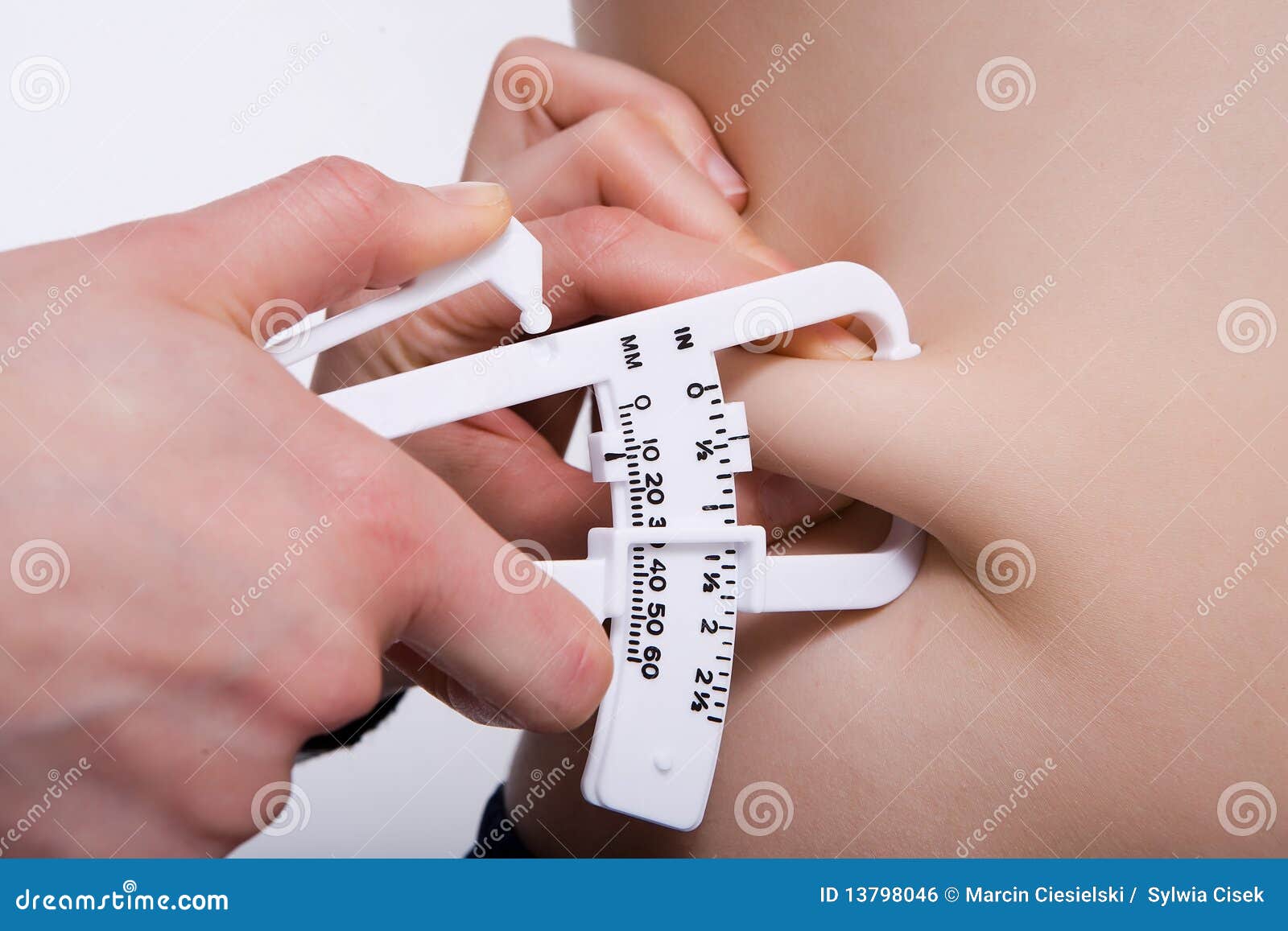 Body Fat Measurement Stock Photo - Download Image Now - Percentage