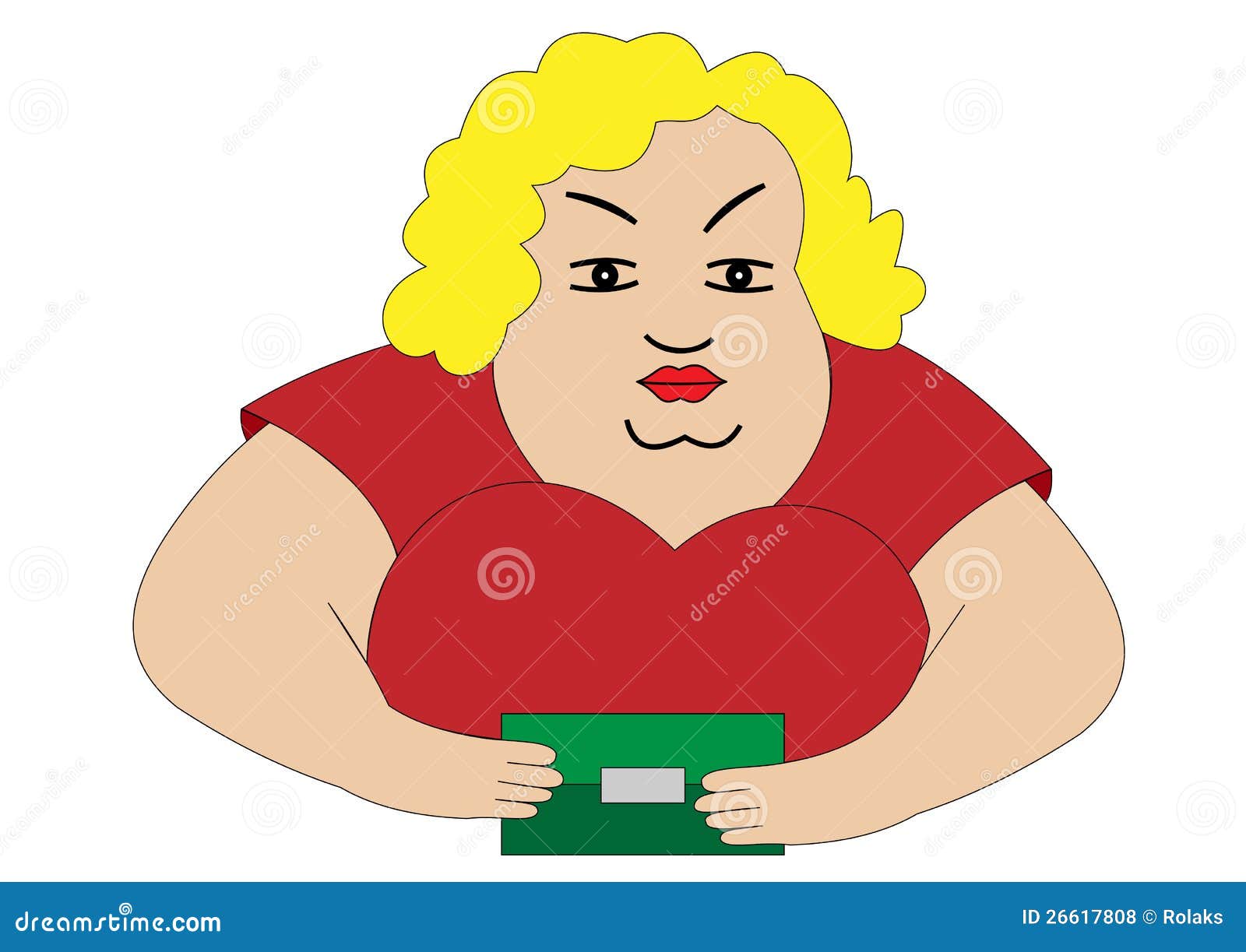 Fat Woman Royalty Free Stock Photos - Image: 26617808