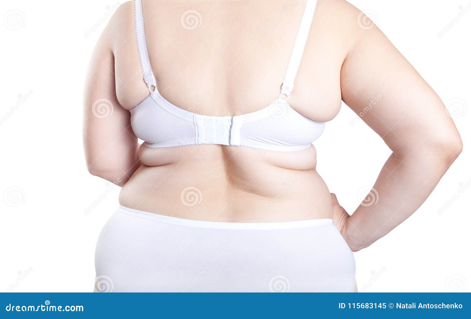 Fat Woman in Lingerie Overweight, Obesity Stock Image - Image of hand,  lifestyle: 115683145