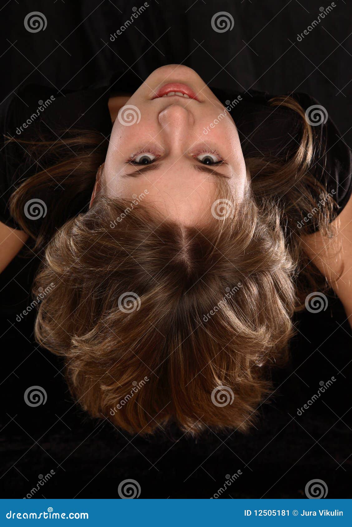 Fatal portrait stock image. Image of human, smile, lips 