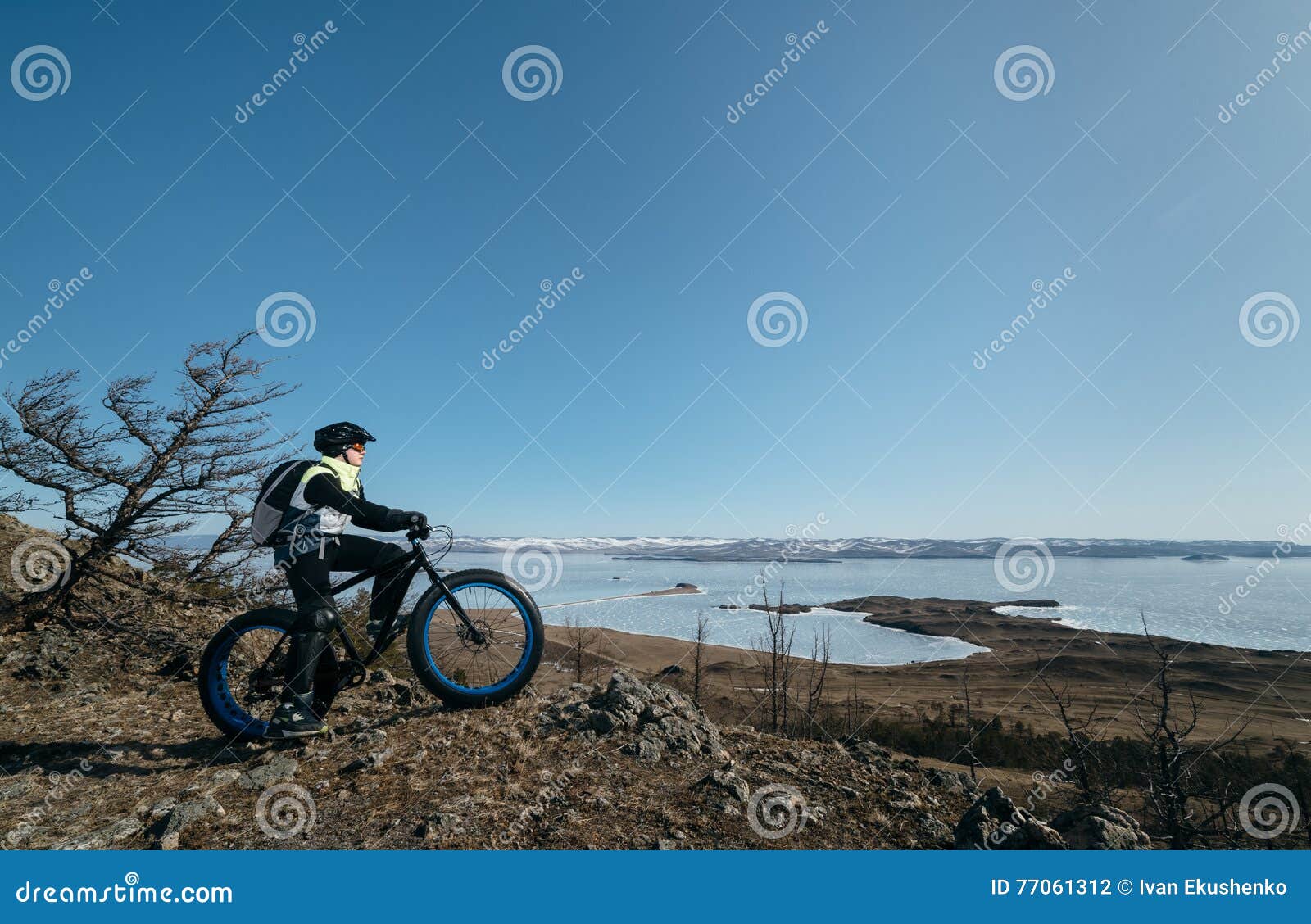 fatbike (fat bike or fat-tire bike)