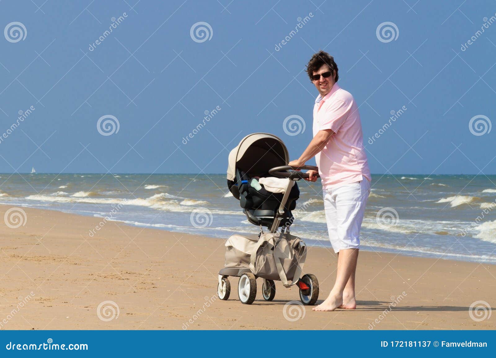 beach baby buggy