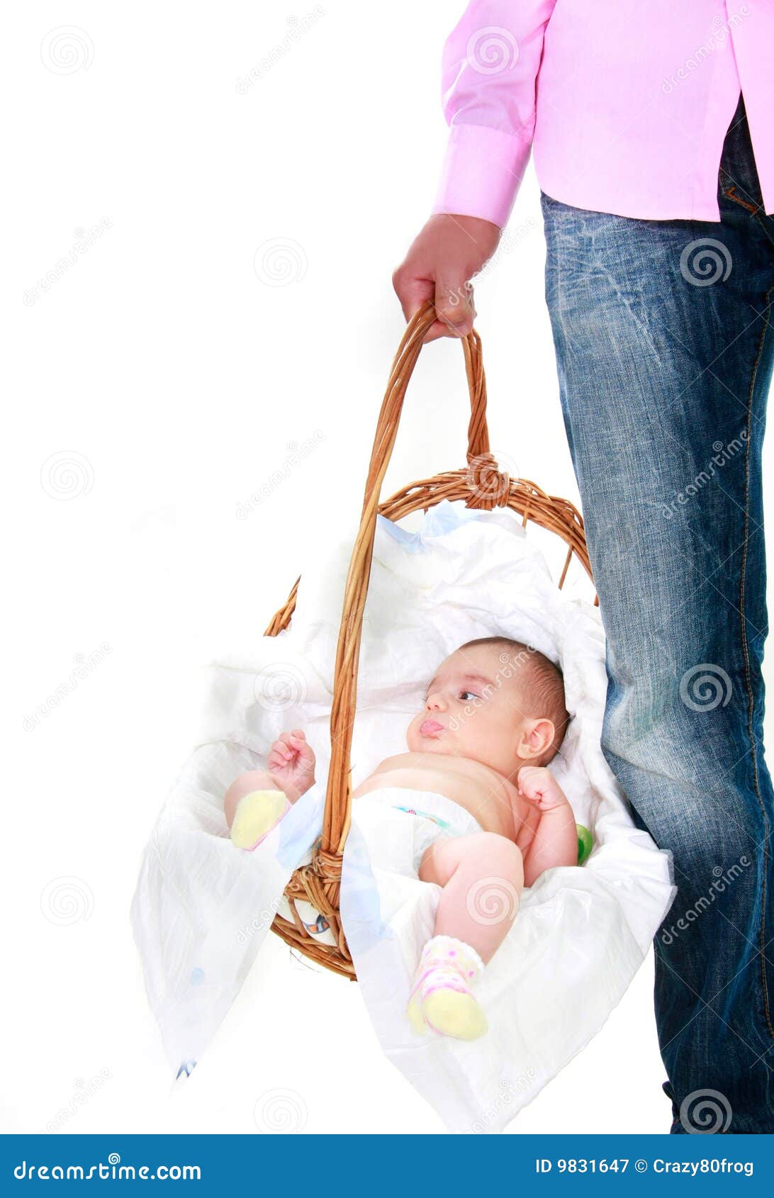 infant carrying basket