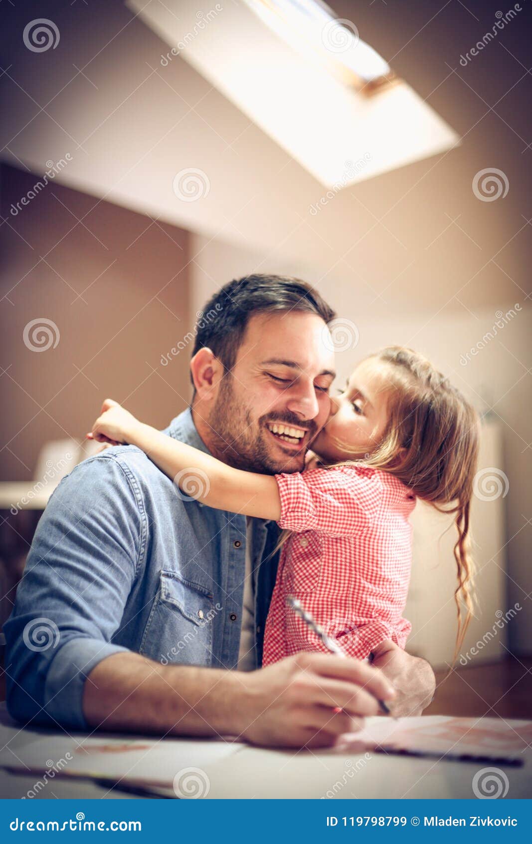 I Love You Daddy Stock Image Image Of Father Girl