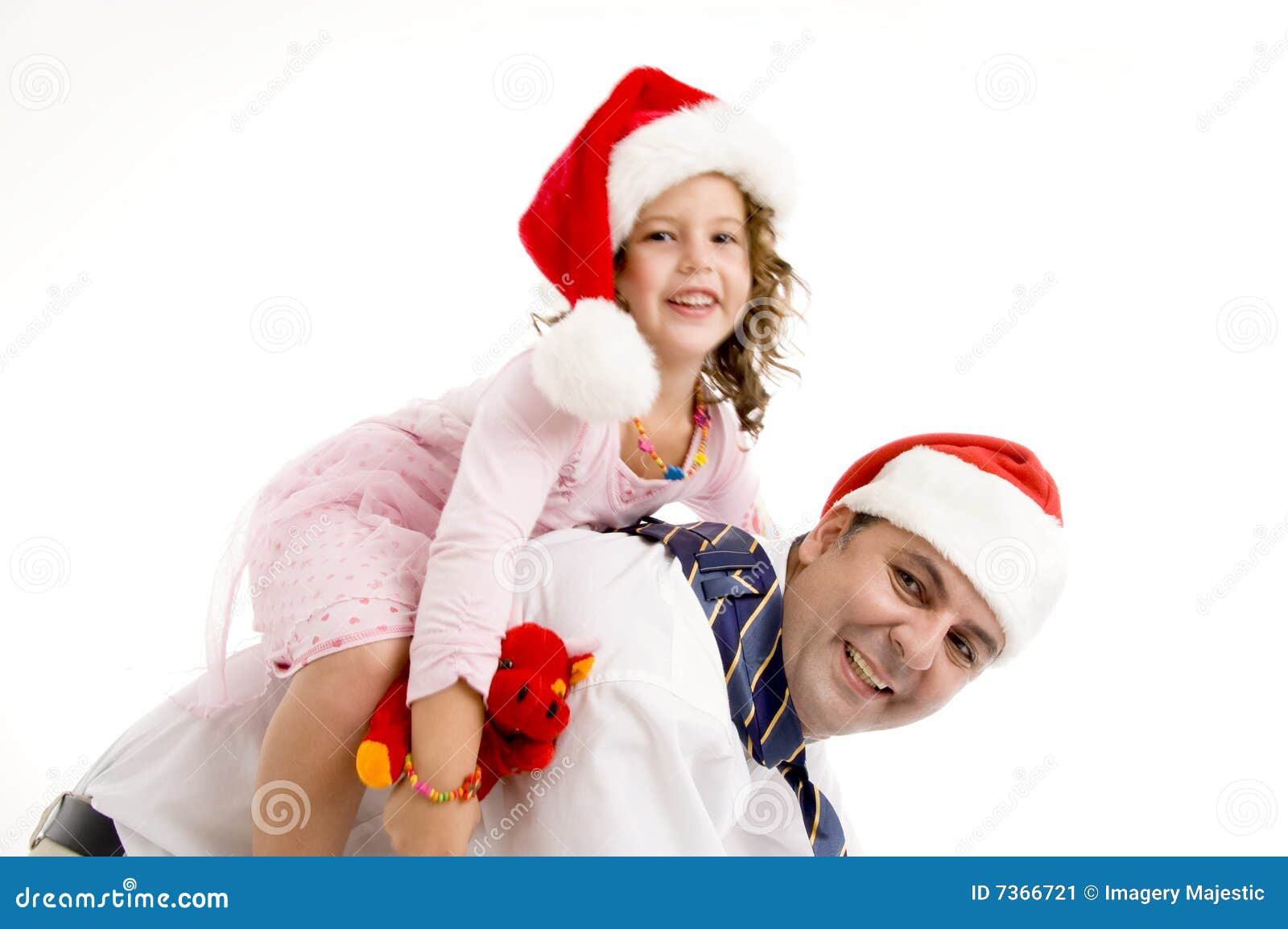 Father and Daughter Playing Stock Image Image of isolated, ethnicity