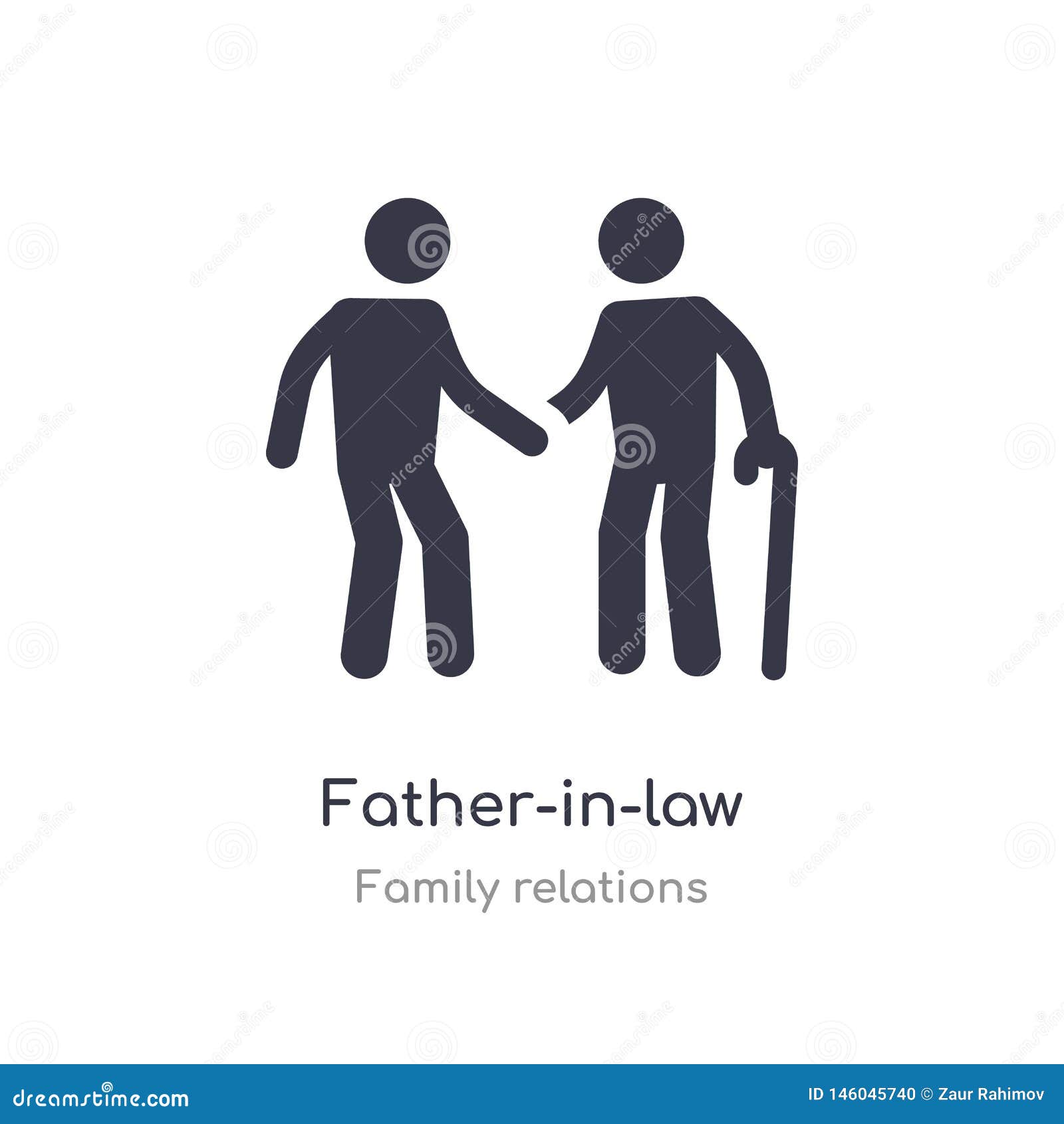 Download Father-in-law Icon. Isolated Father-in-law Icon Vector ...