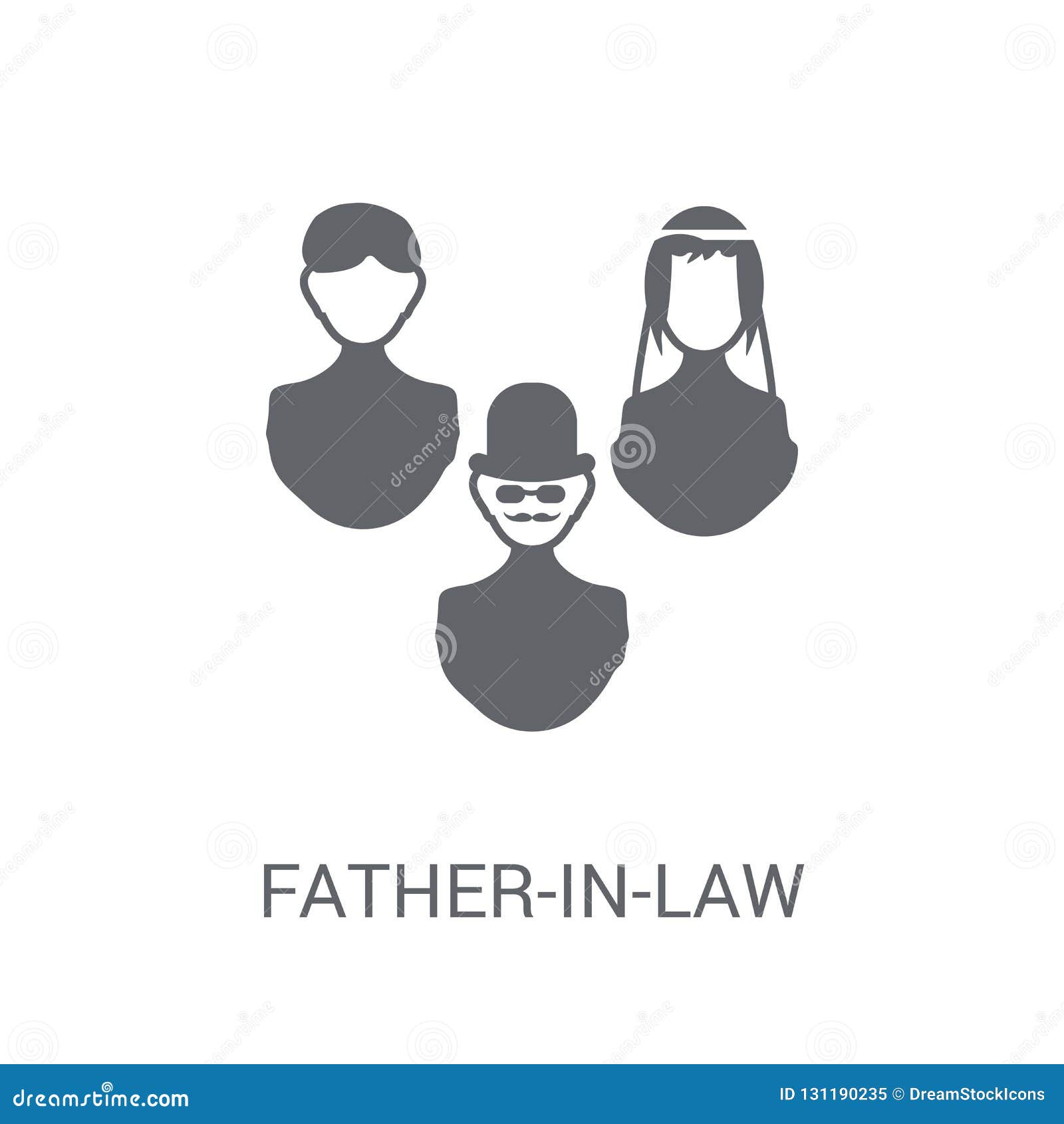 Father-in-law Icon. Trendy Father-in-law Logo Concept On ...